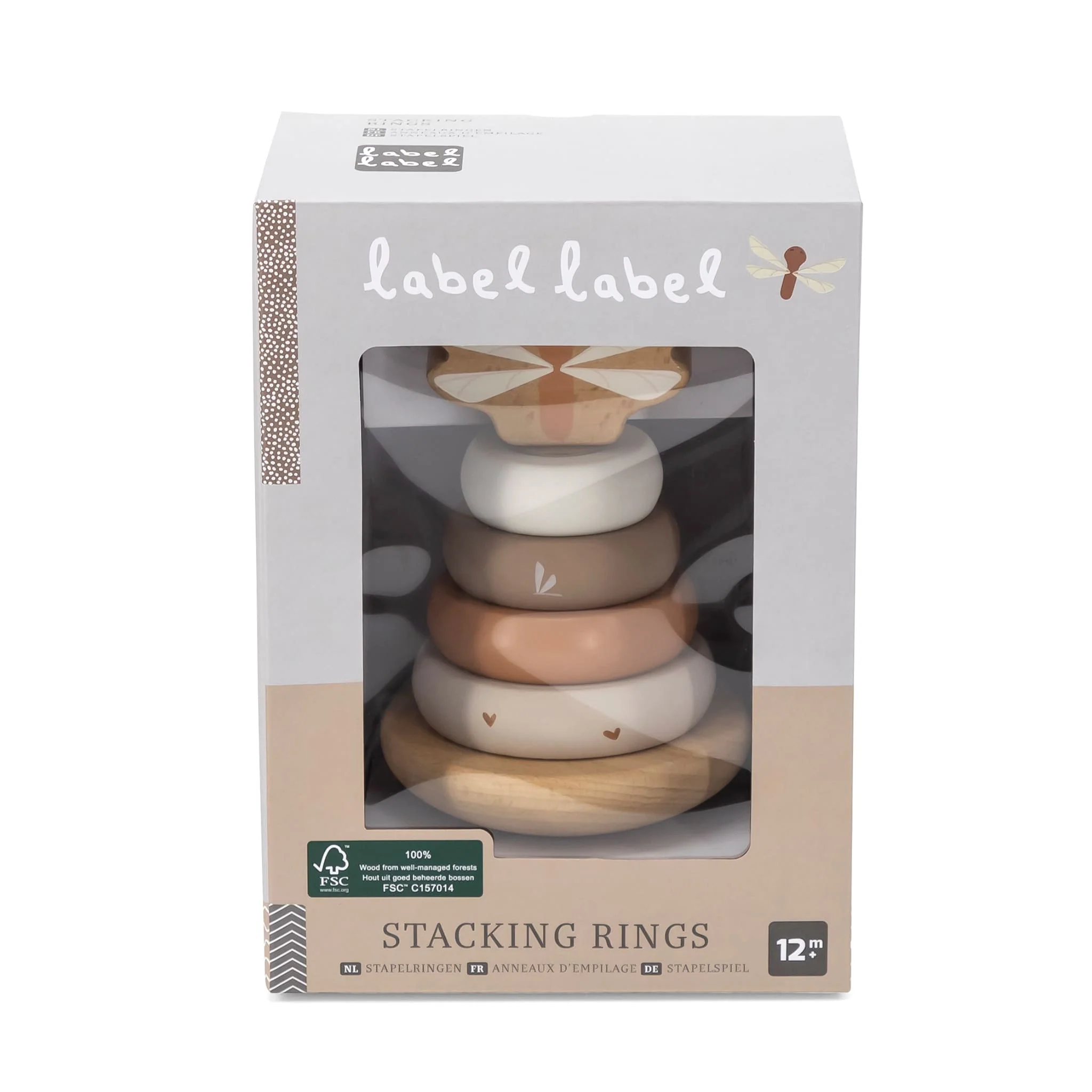 Anneaux à empiler - Nougat - Image 3