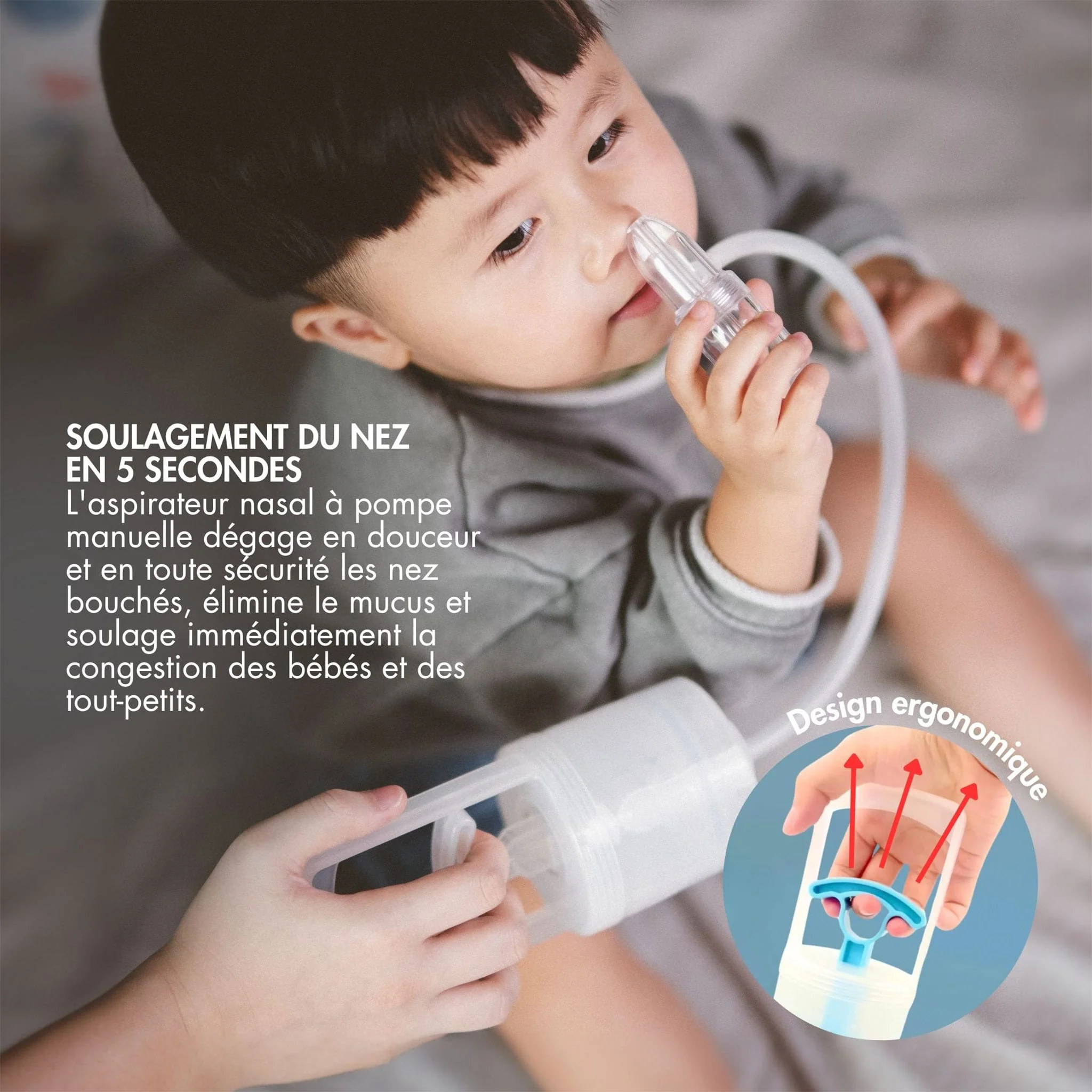 Aspirateur nasal Ă pompe manuelle CHIBOJI - Image 3