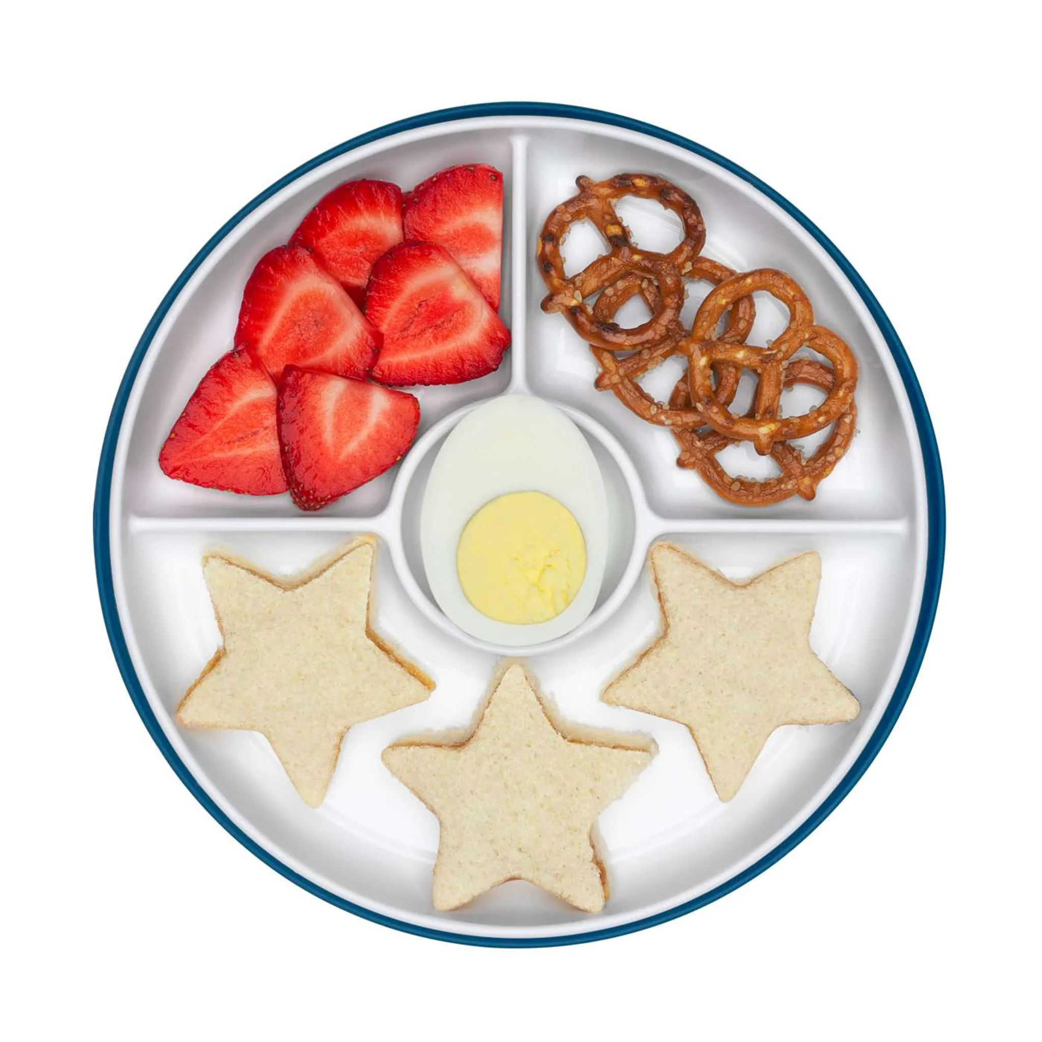 Assiette Compartiment Ventouse OXO Tot - Marine - Image 2