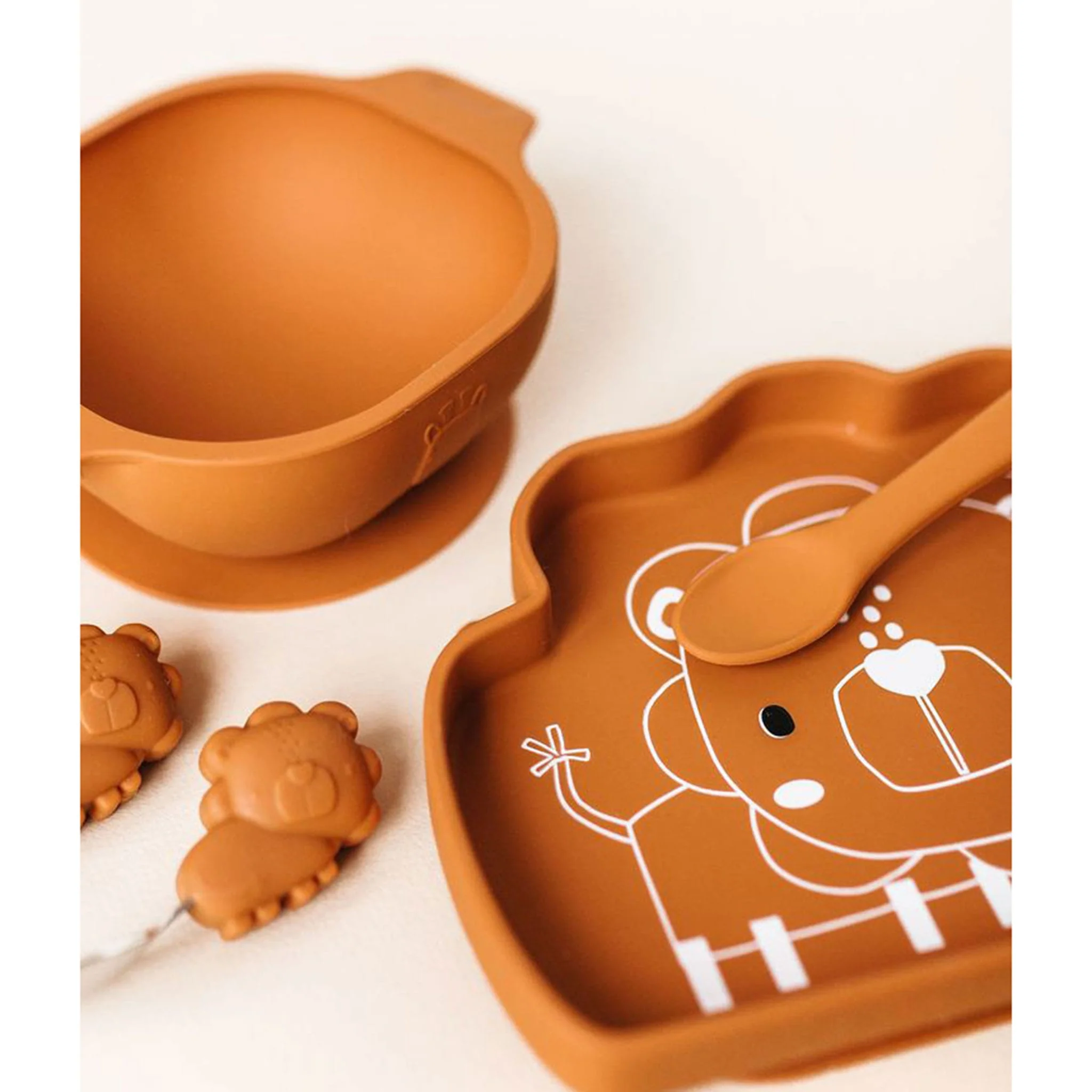 Assiette en Silicone - Lion - Image 5