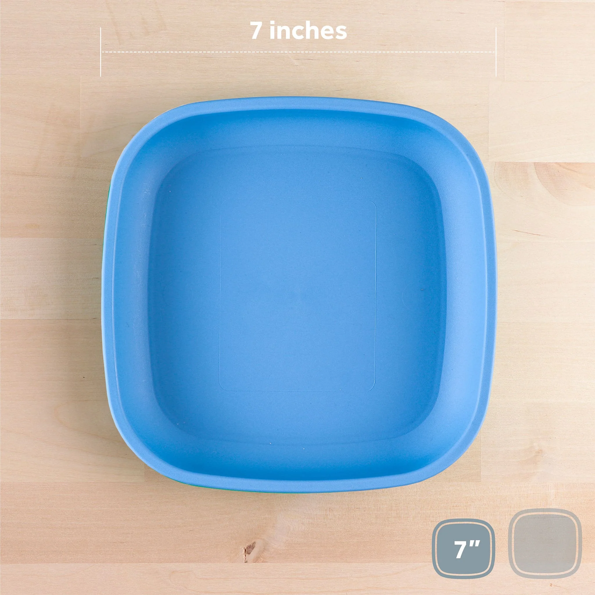 Assiette Plate 7" - Denim - Image 2
