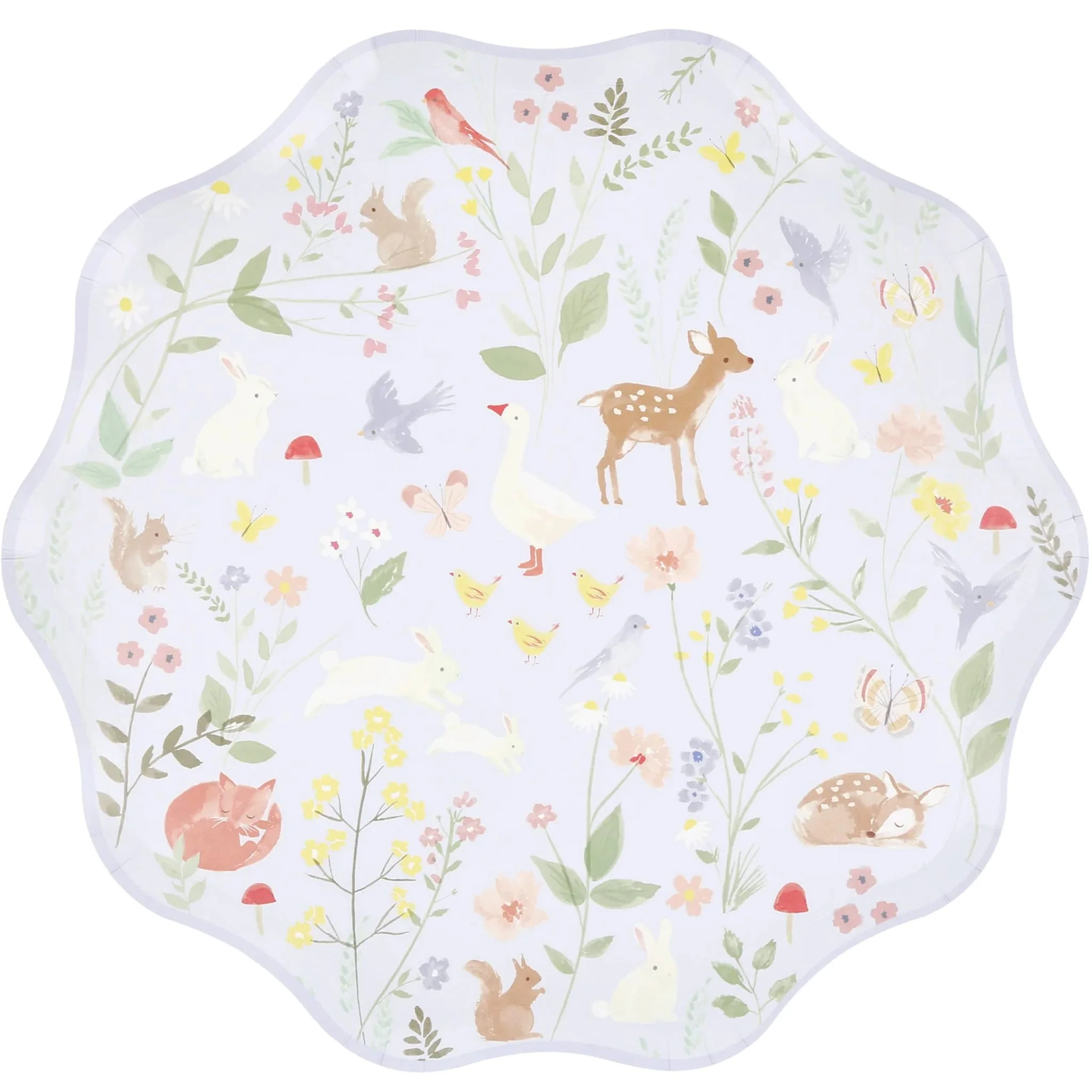 Assiettes de Carton (8) Petits Animaux - Image 3