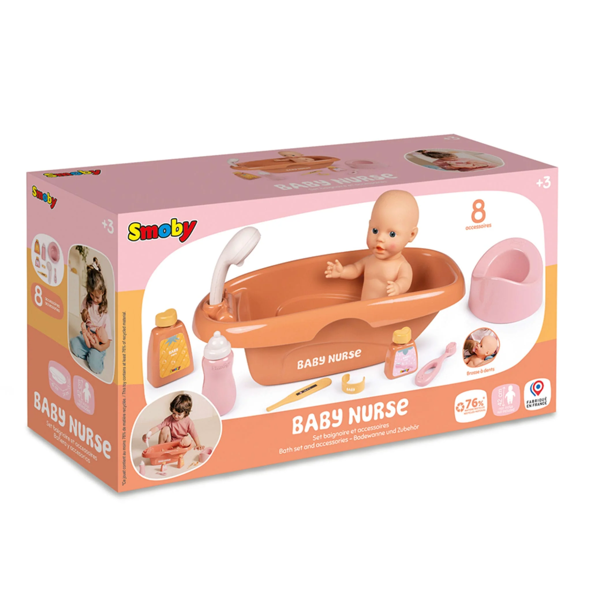 Baignoire et Accessoires pour Poupée - Image 4