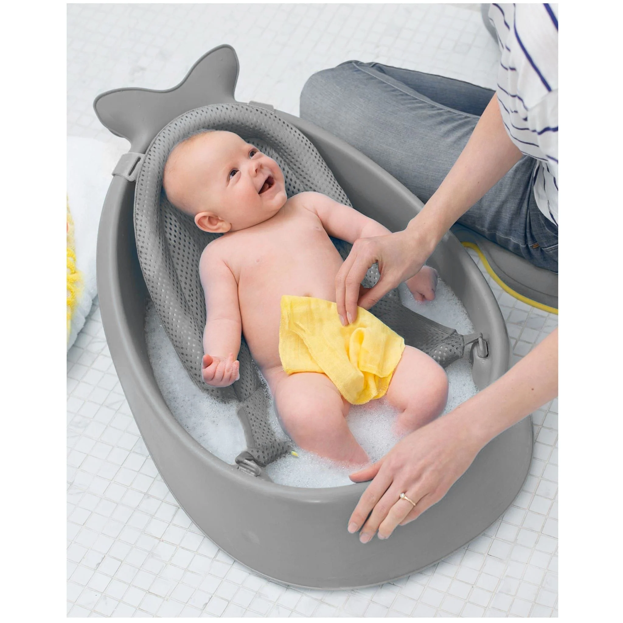 Bain 3 En 1 Smart Sling - Baleine Grise - Image 15