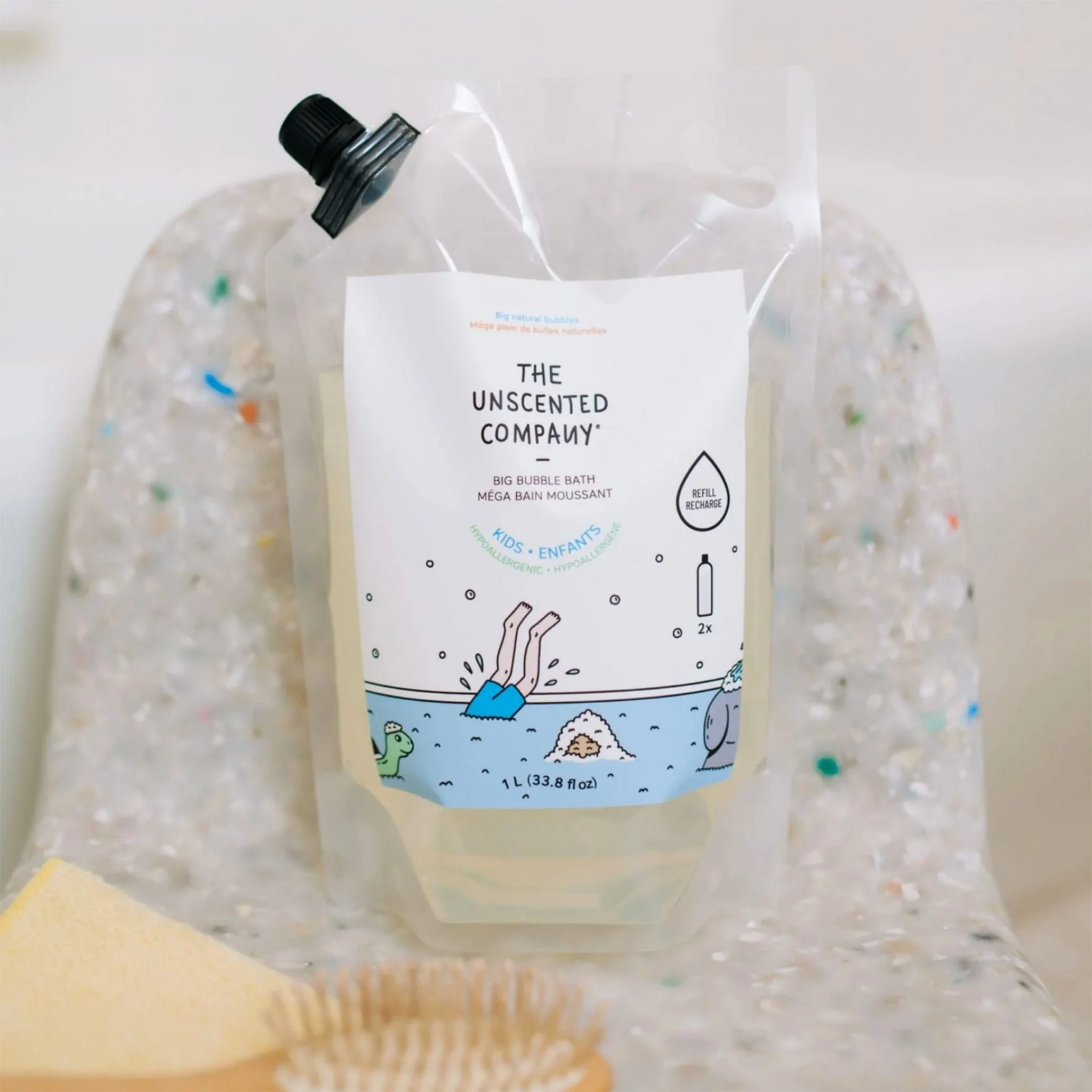 Méga bain moussant - Recharge de 1L - Image 3