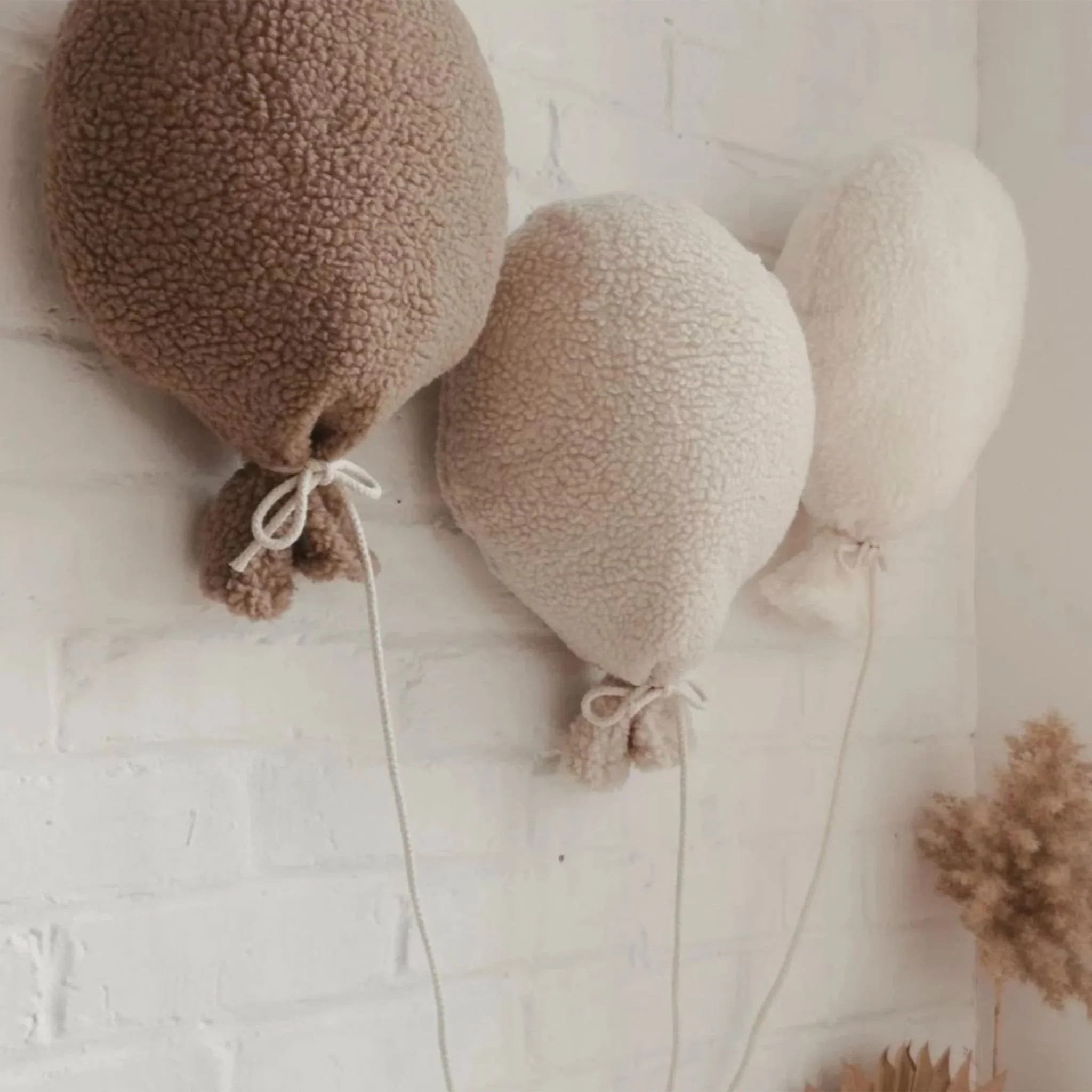 Ballon Mural Sherpa - Brun Camel - Image 2