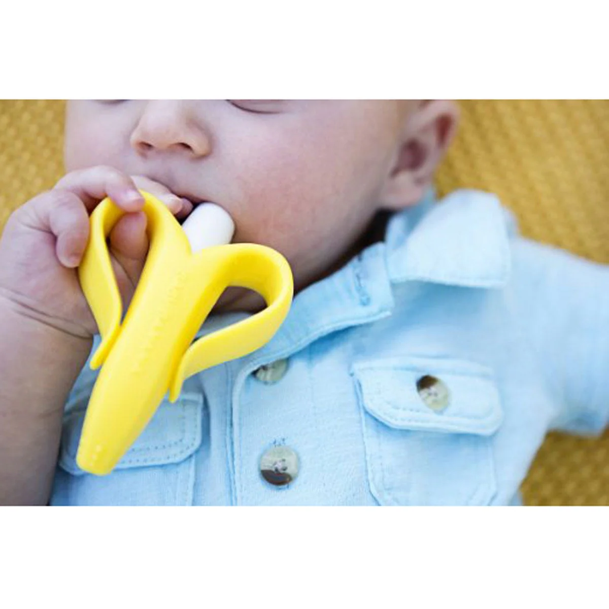 Jouet de Dentition / Brosse à Dents - Banane - Image 4