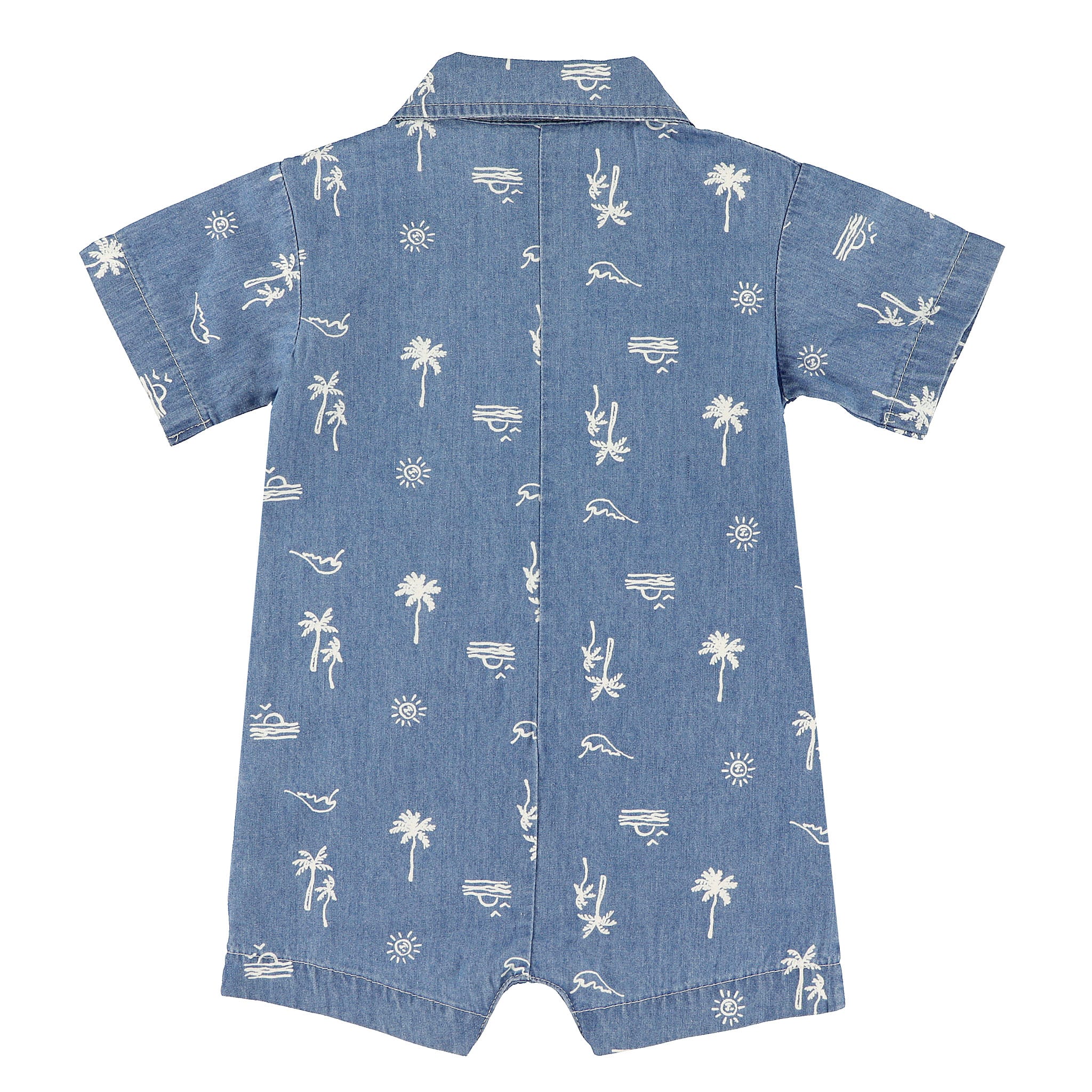 Barboteuse Chambray Surf 3-24mois - Image 3