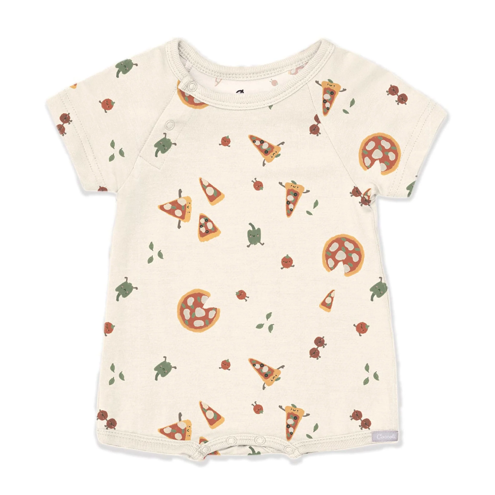 Barboteuse Pizza 1-18mois - Coccoli x La Petite Ourse