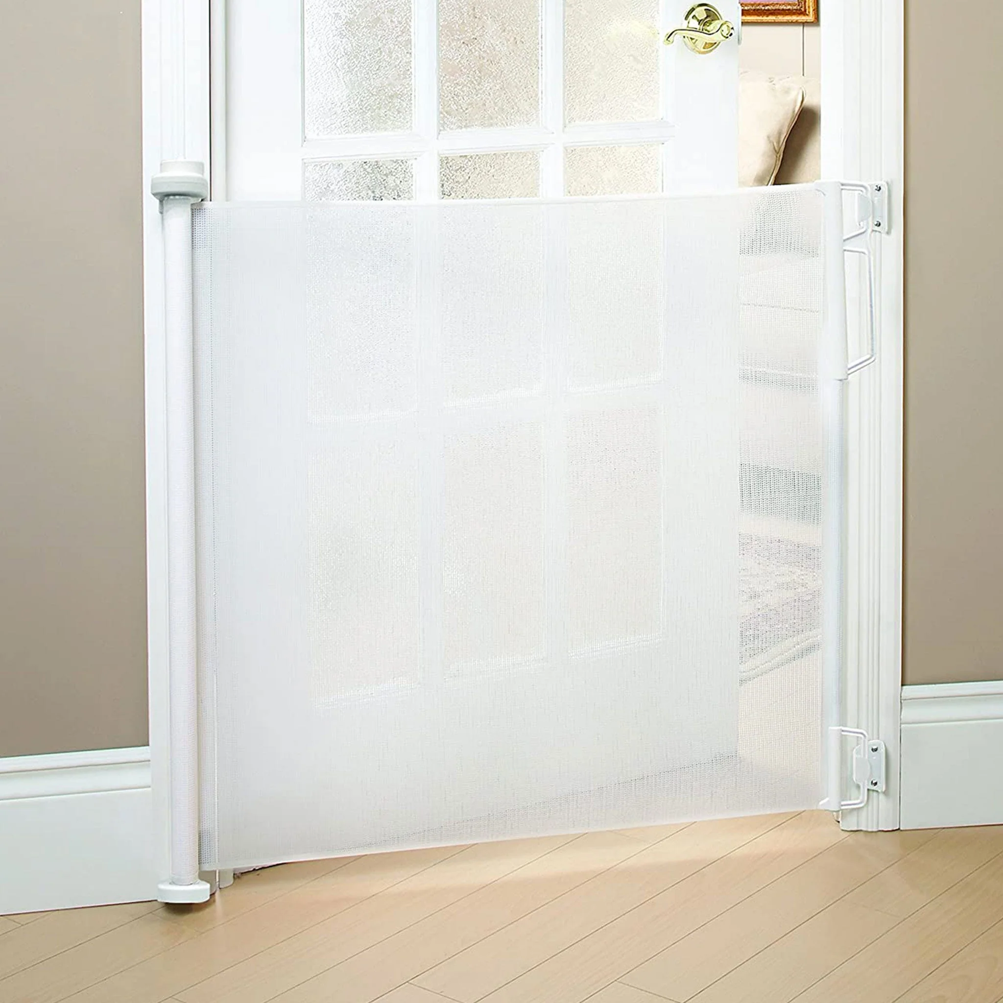 Barrière Rétractable - Blanc - Image 2