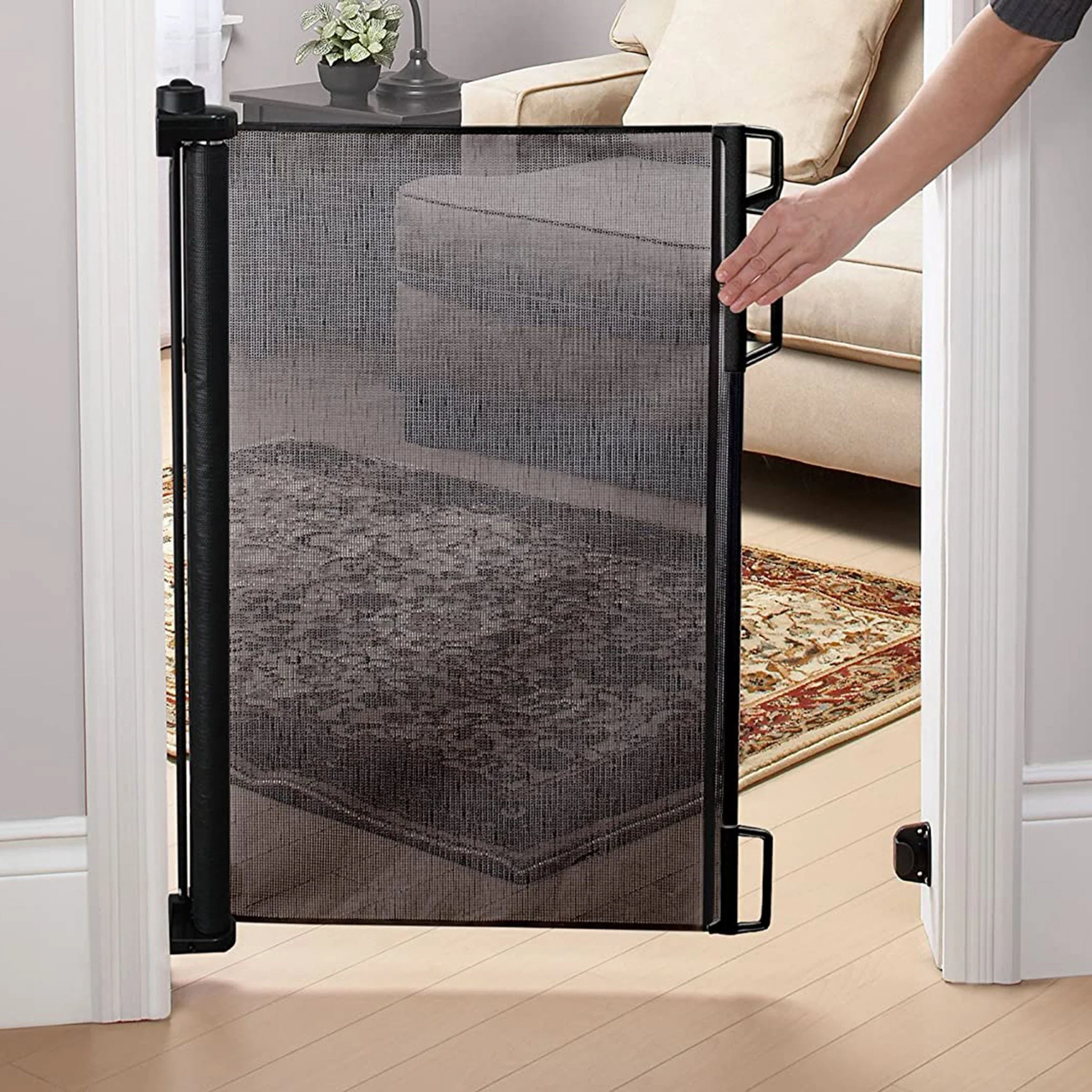 Barrière Rétractable - Noir - Image 3