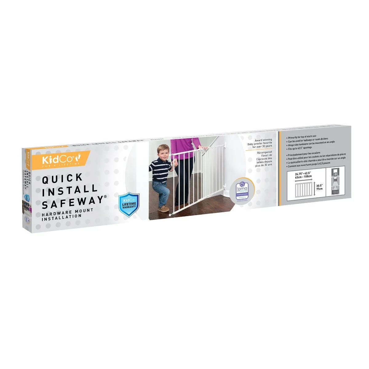 Barrière Quick Install Safeway® - Haut des Escaliers - Image 5