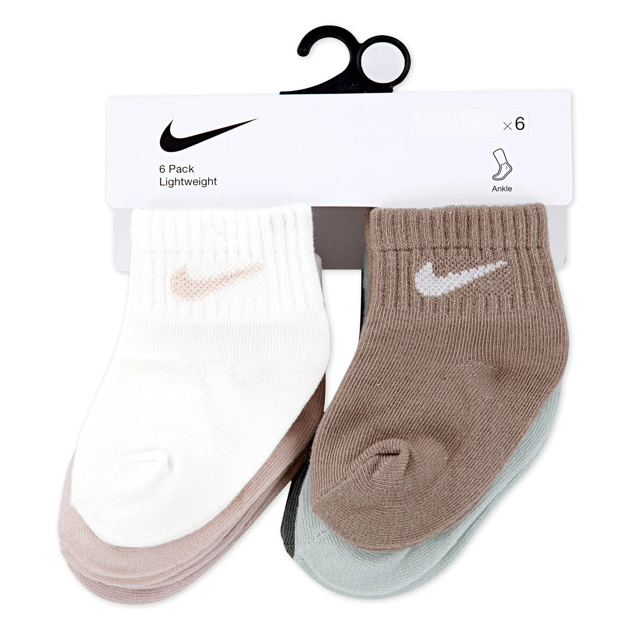 Bas Cheville Swoosh (6) 6-24m - Image 3