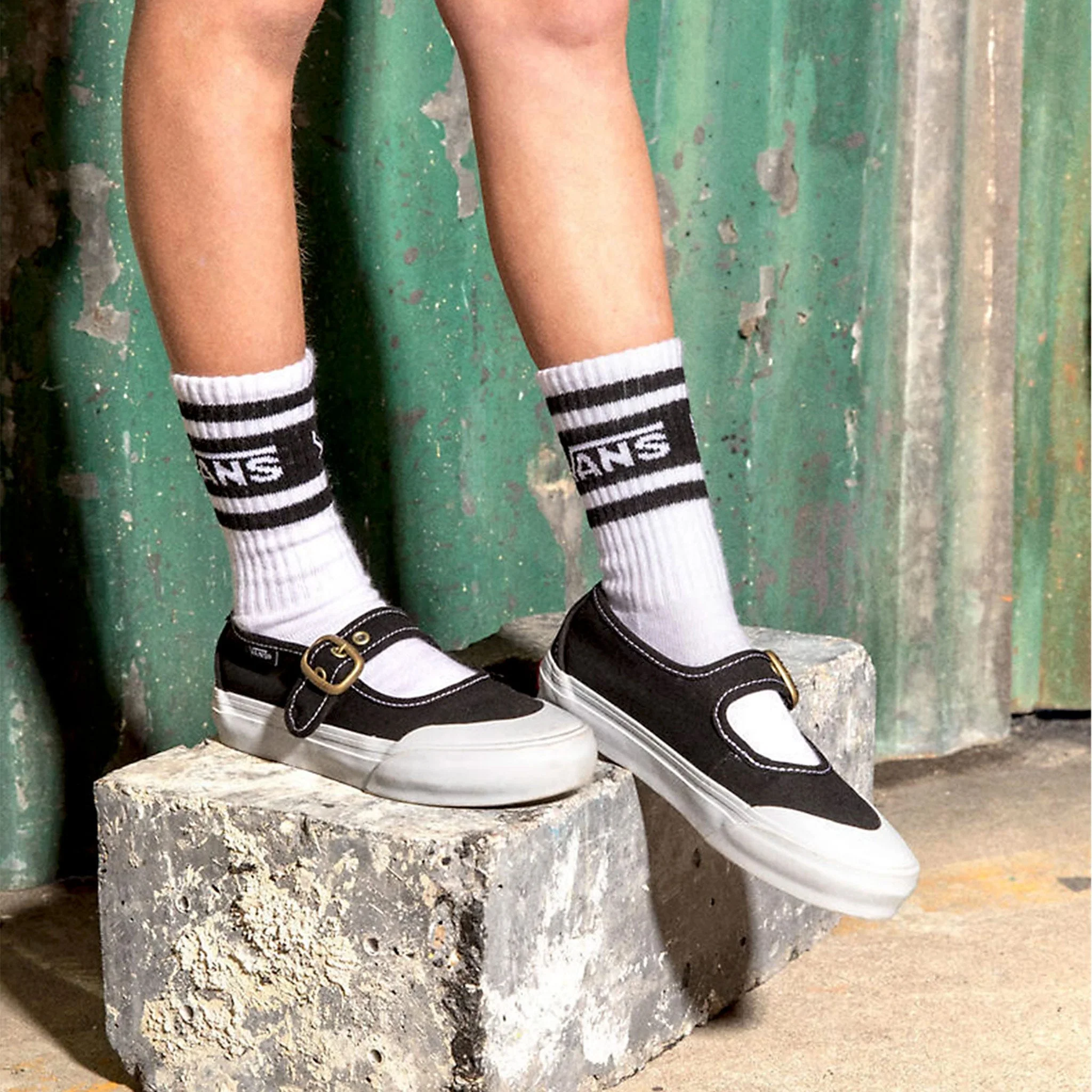 Bas Crew Drop V Logo Pointures 10-13.5 - Image 2
