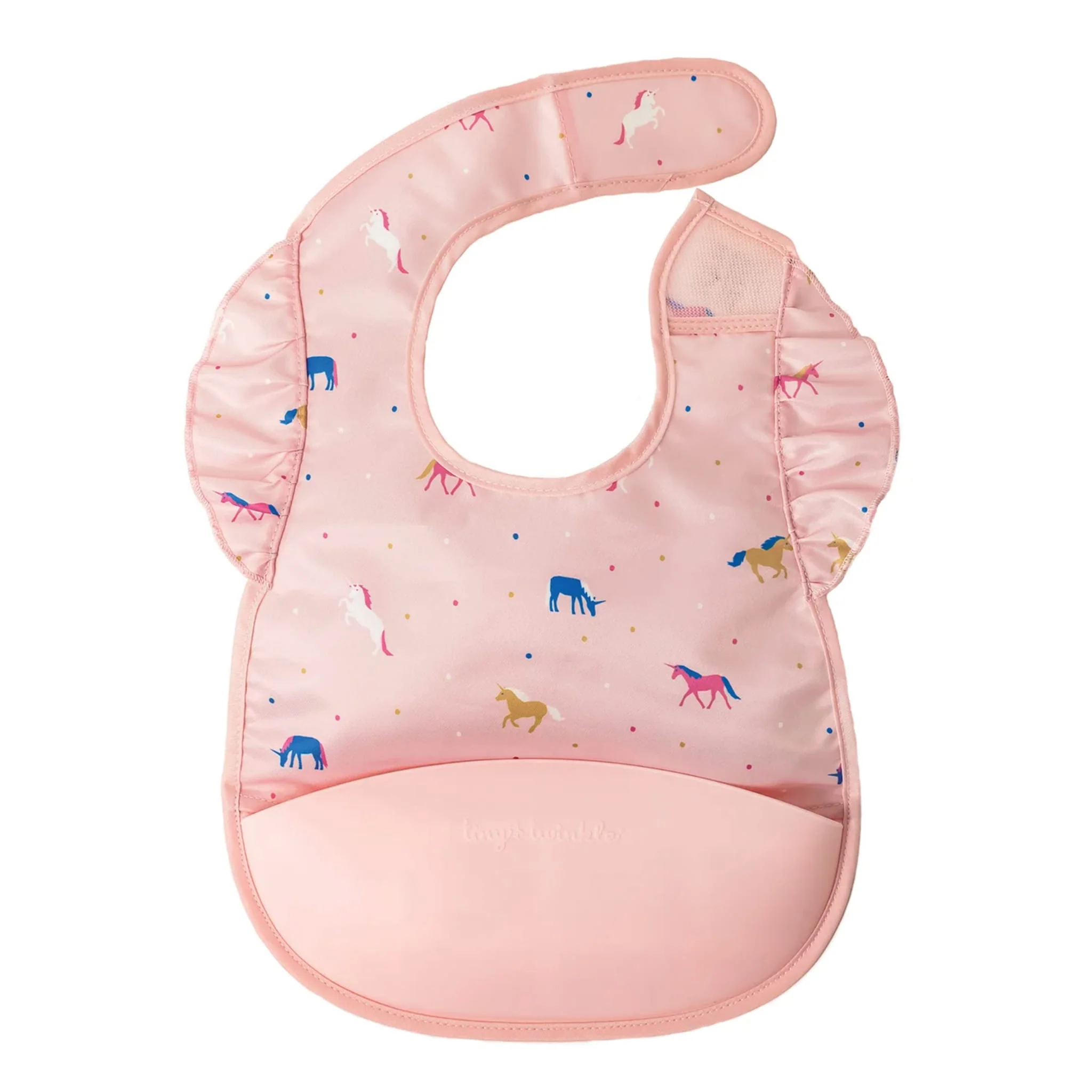 Bavoir Ă Poche Rigide - Licorne