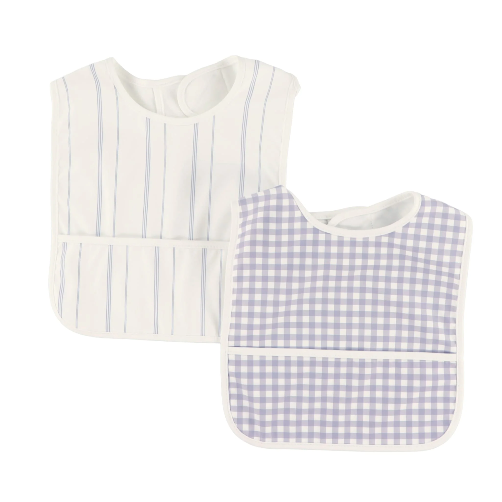 Bavoir Lignes/Vichy (2) - Image 3