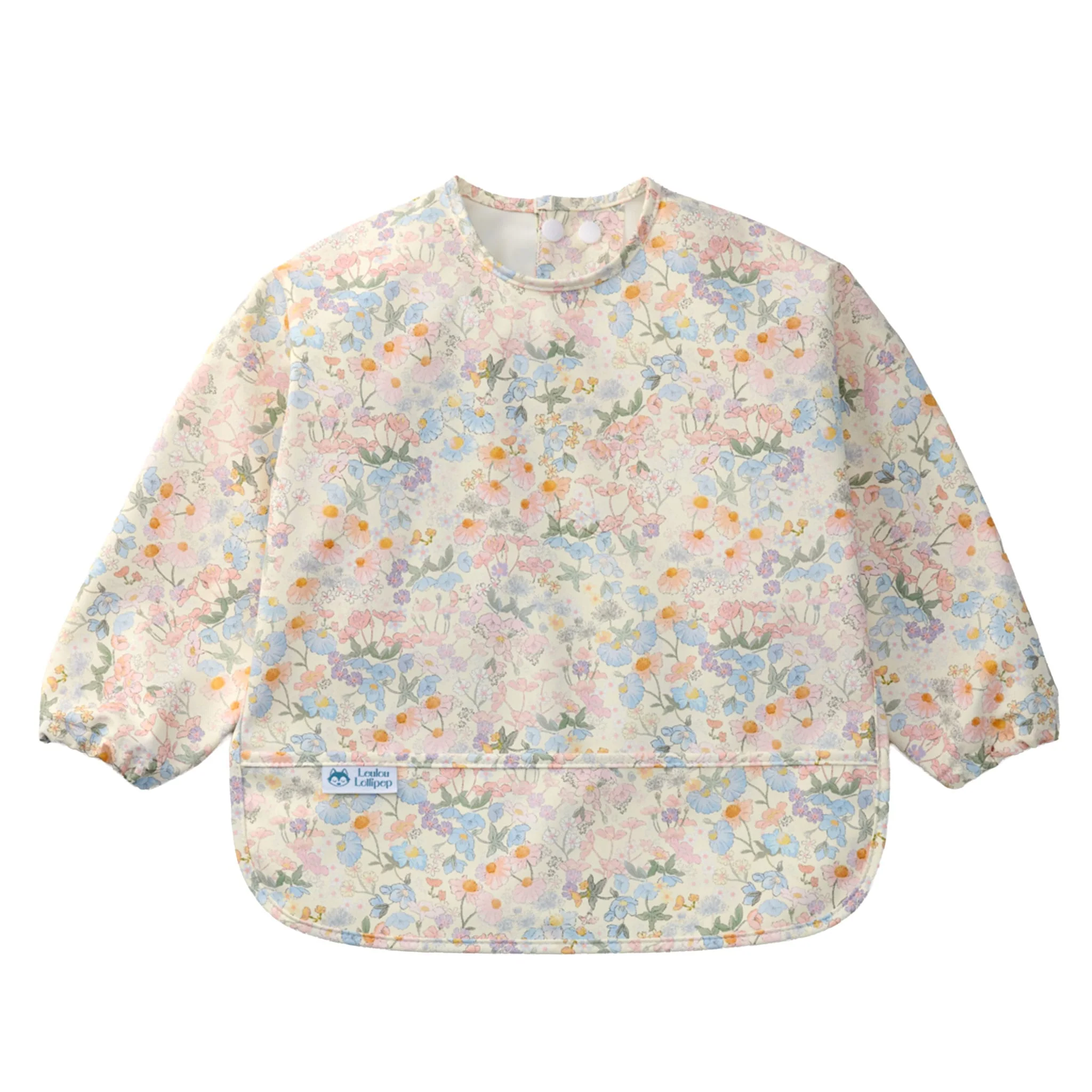 Bavoir Manches Longues Imperméable - Jardin Anglais