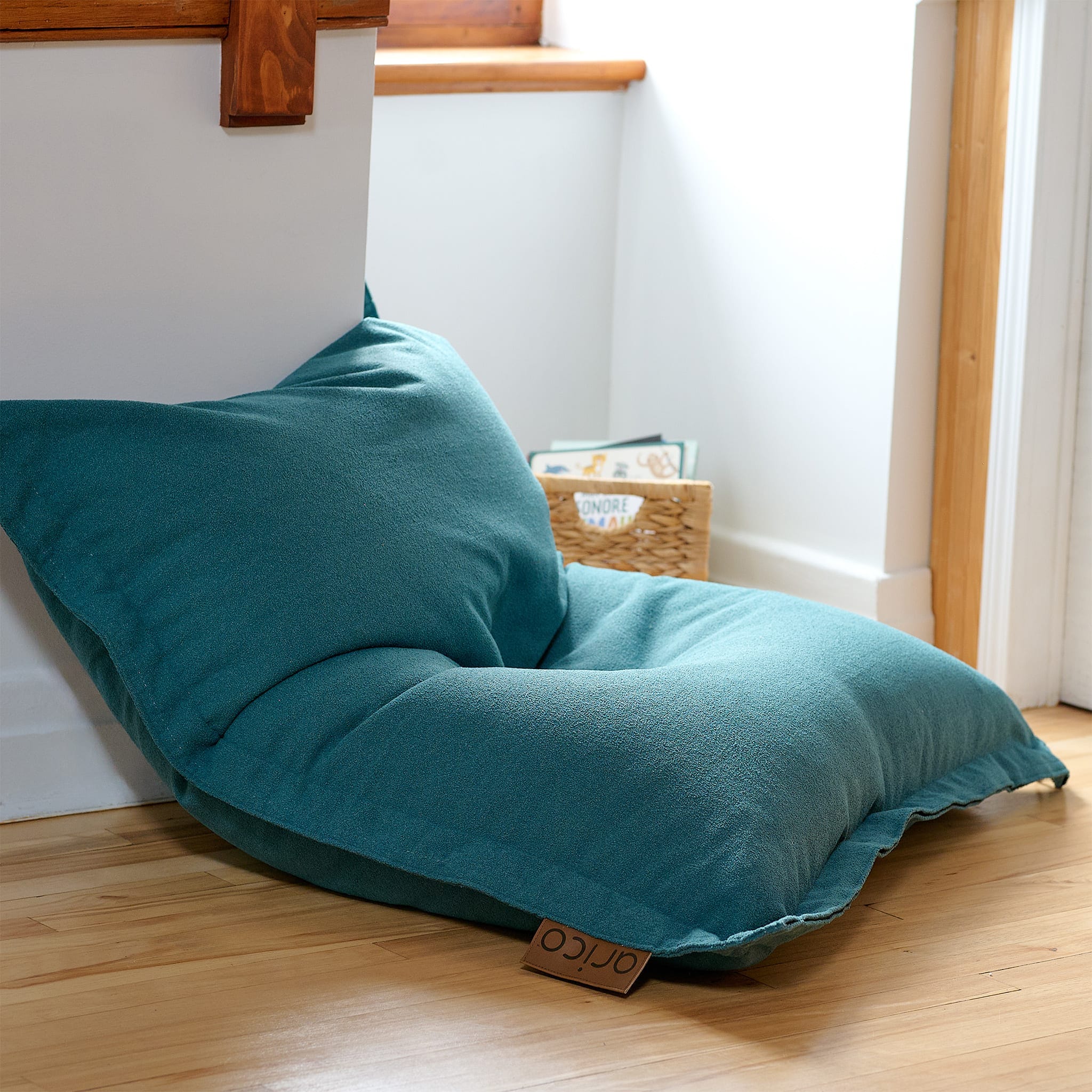 Bean Bag Classique Junior Paloma -  Bleu Agave - Image 2