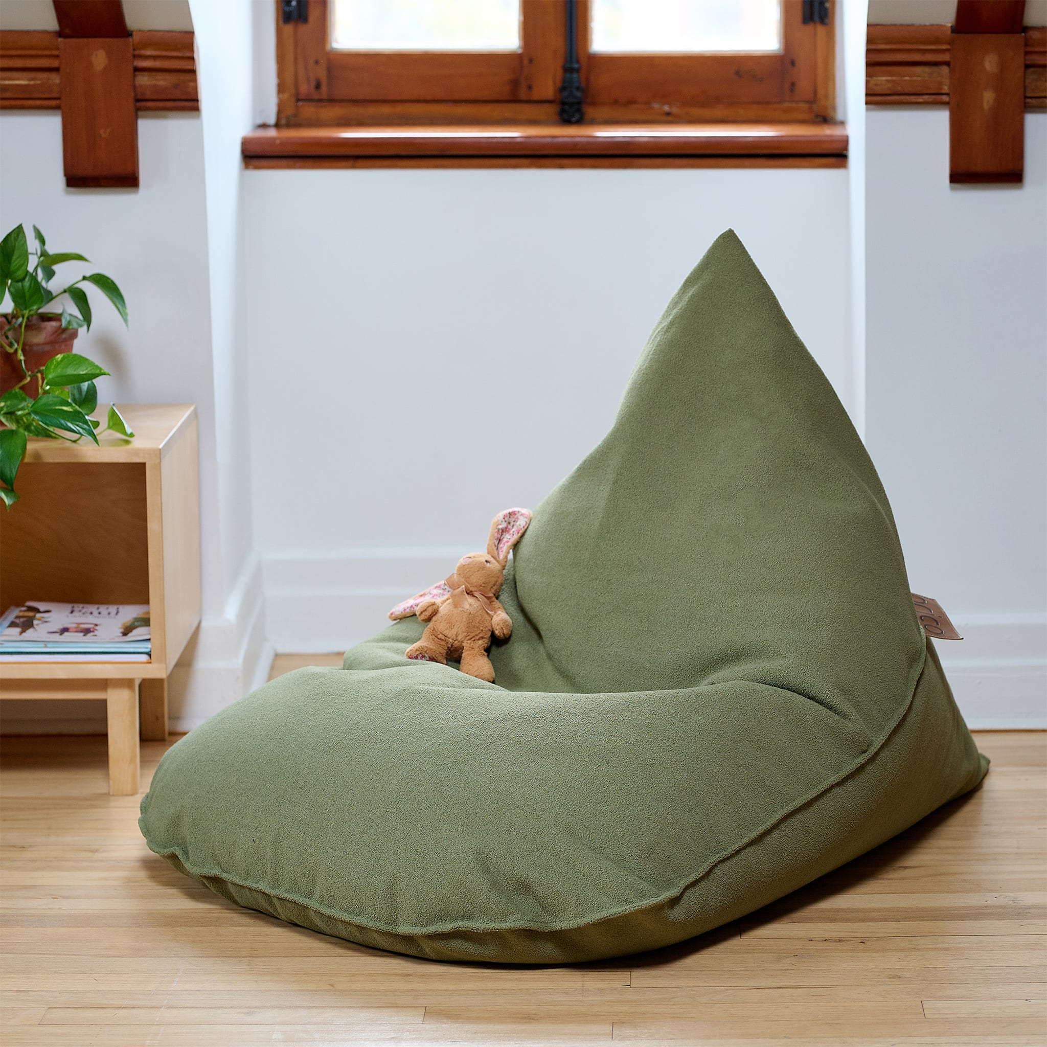 Bean Bag Lounge Junior Paloma - Vert Sauge - Image 2
