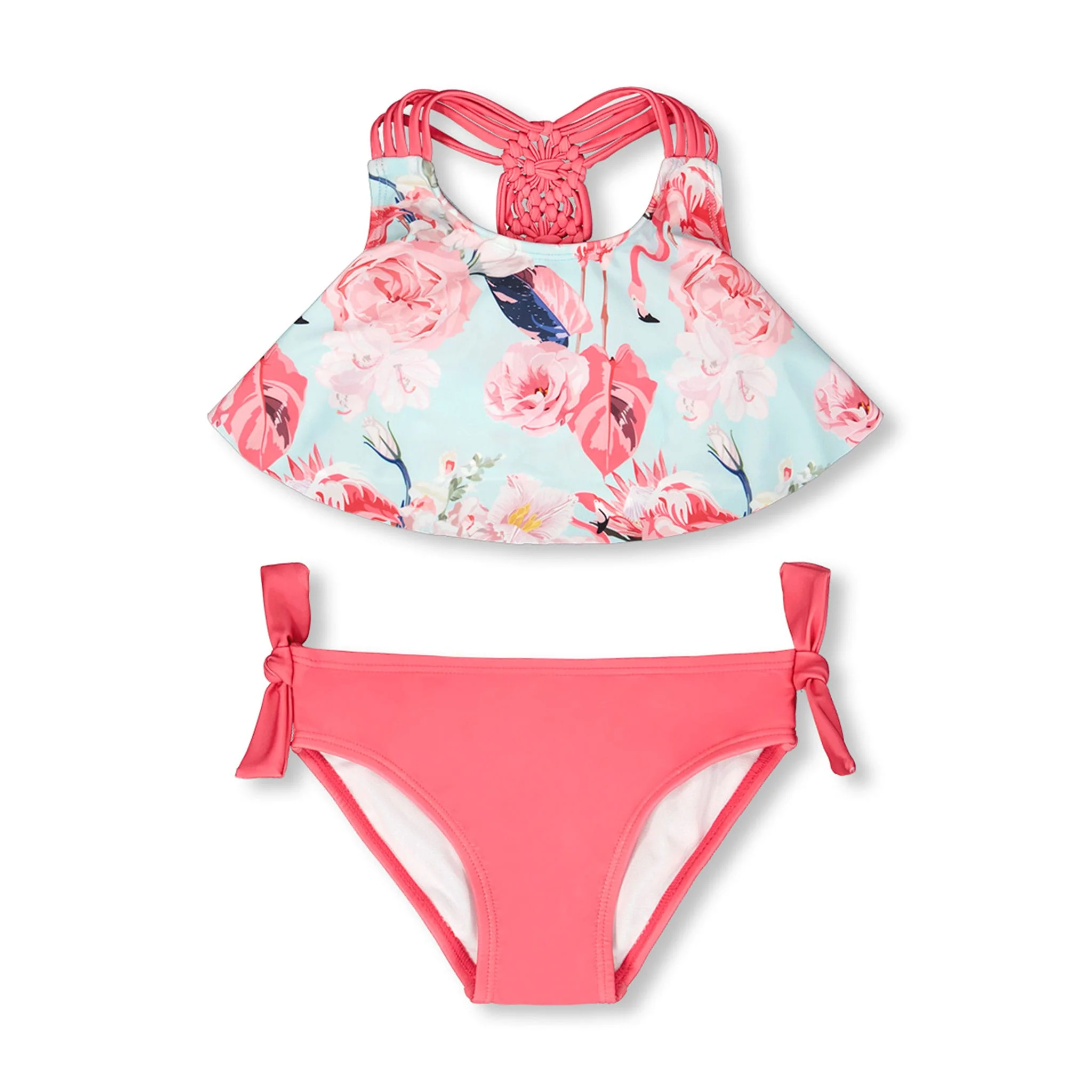 Bikini Flamant Rose 7-12ans