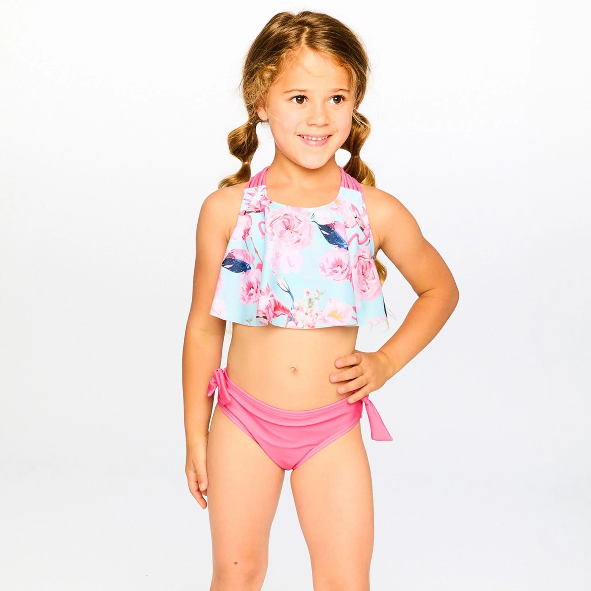 Bikini Flamant Rose 7-12ans - Image 2