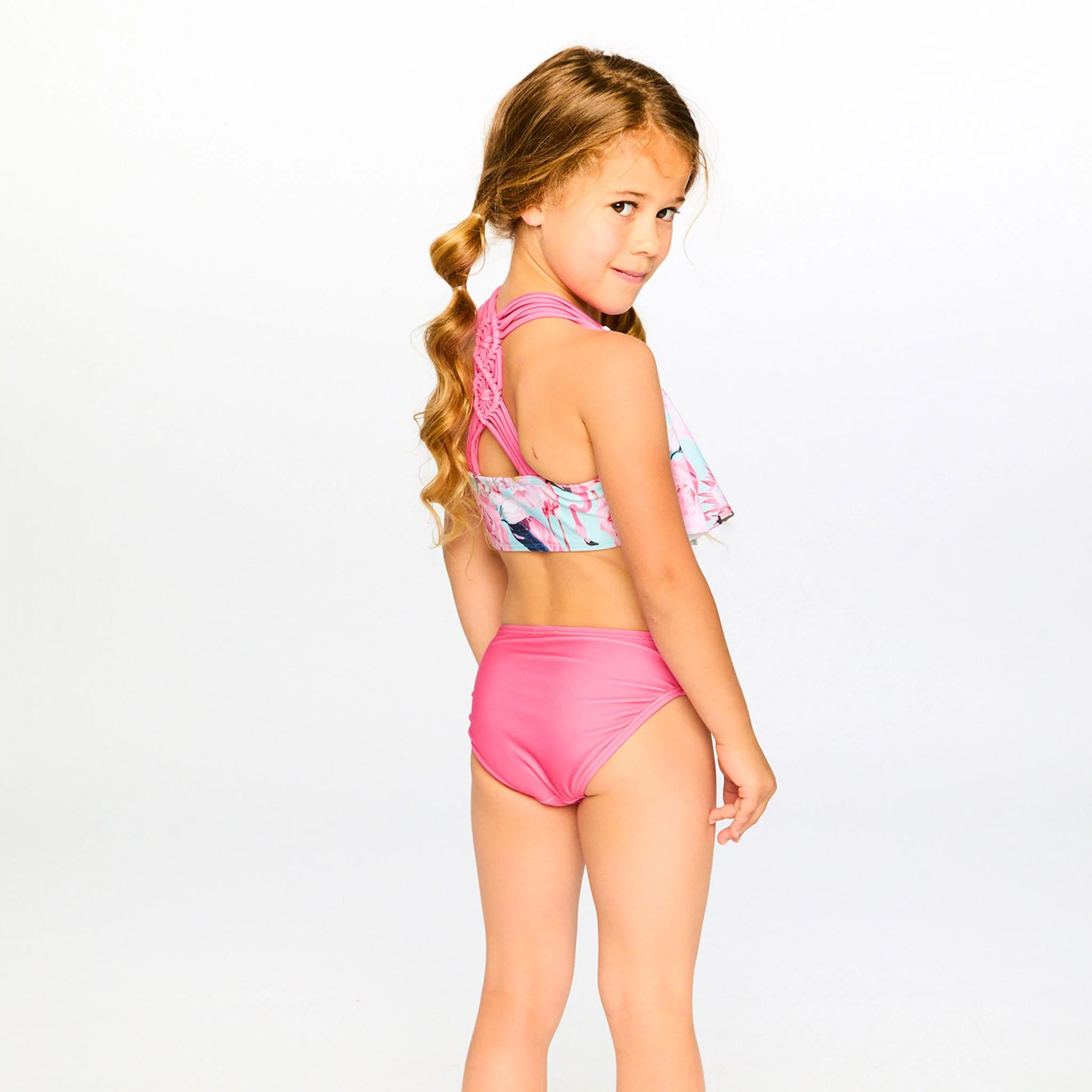Bikini Flamant Rose 7-12ans - Image 4