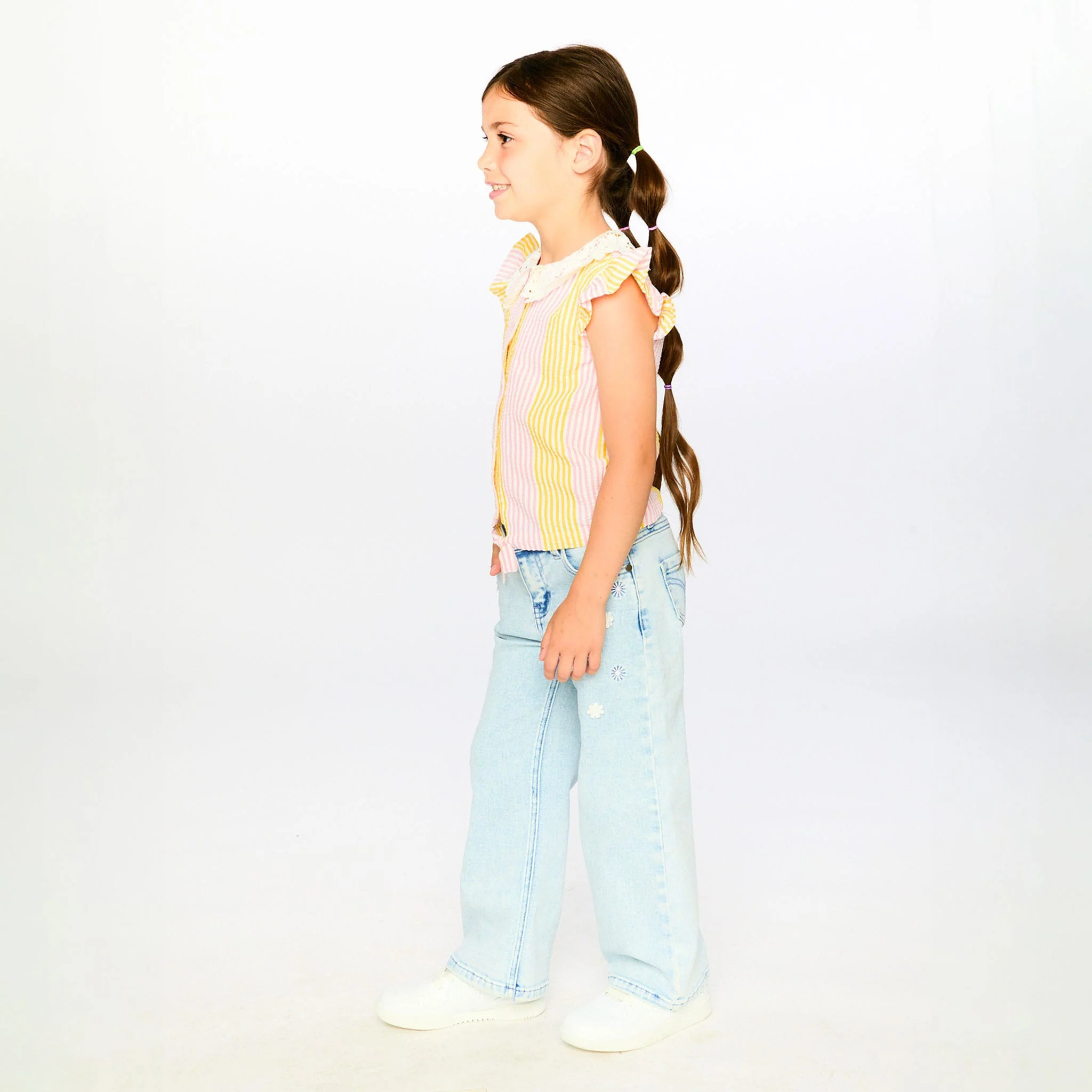 Blouse Marguerites 7-10ans - Image 4