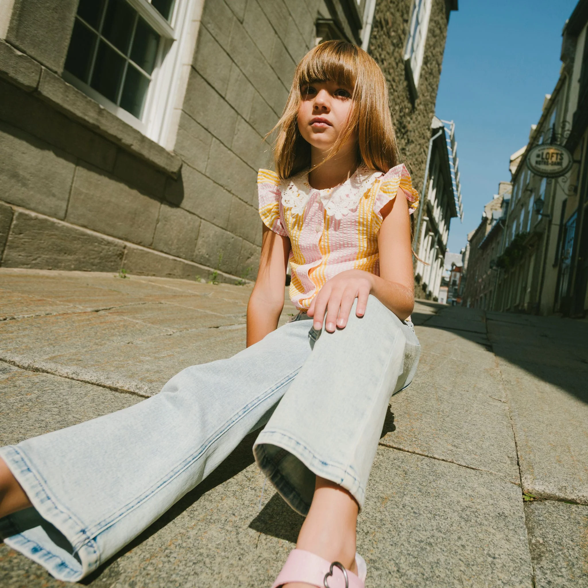 Blouse Marguerites 7-10ans - Image 9