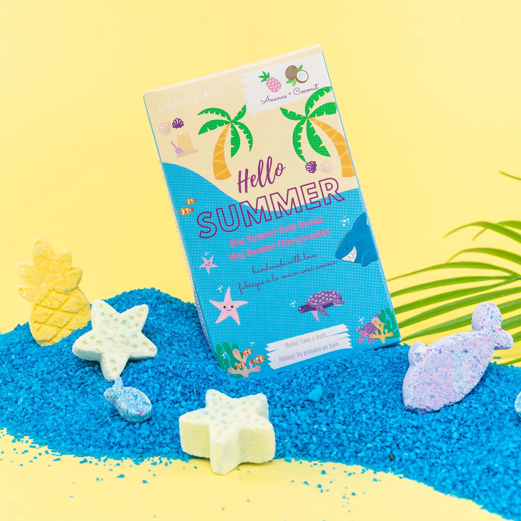 Ensemble de Mini Bombes de Bain - Hello Summer