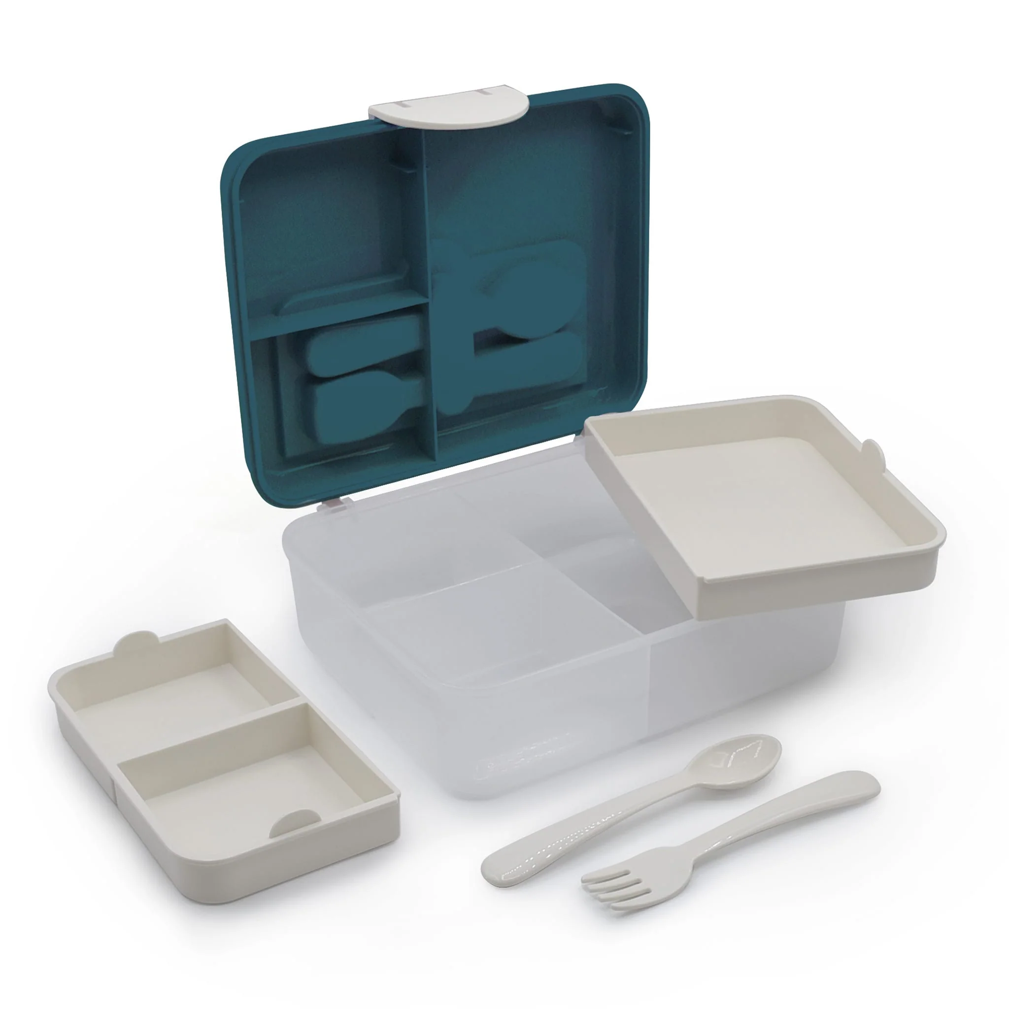 Boîte Repas - Bleu Foncé - Image 2