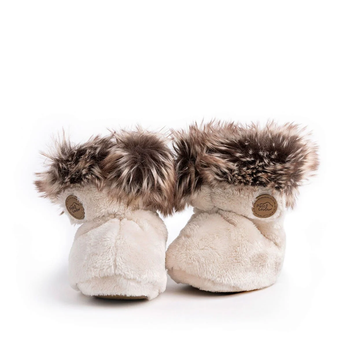 Bottines d'hiver pour bébé Crème 0-6mois