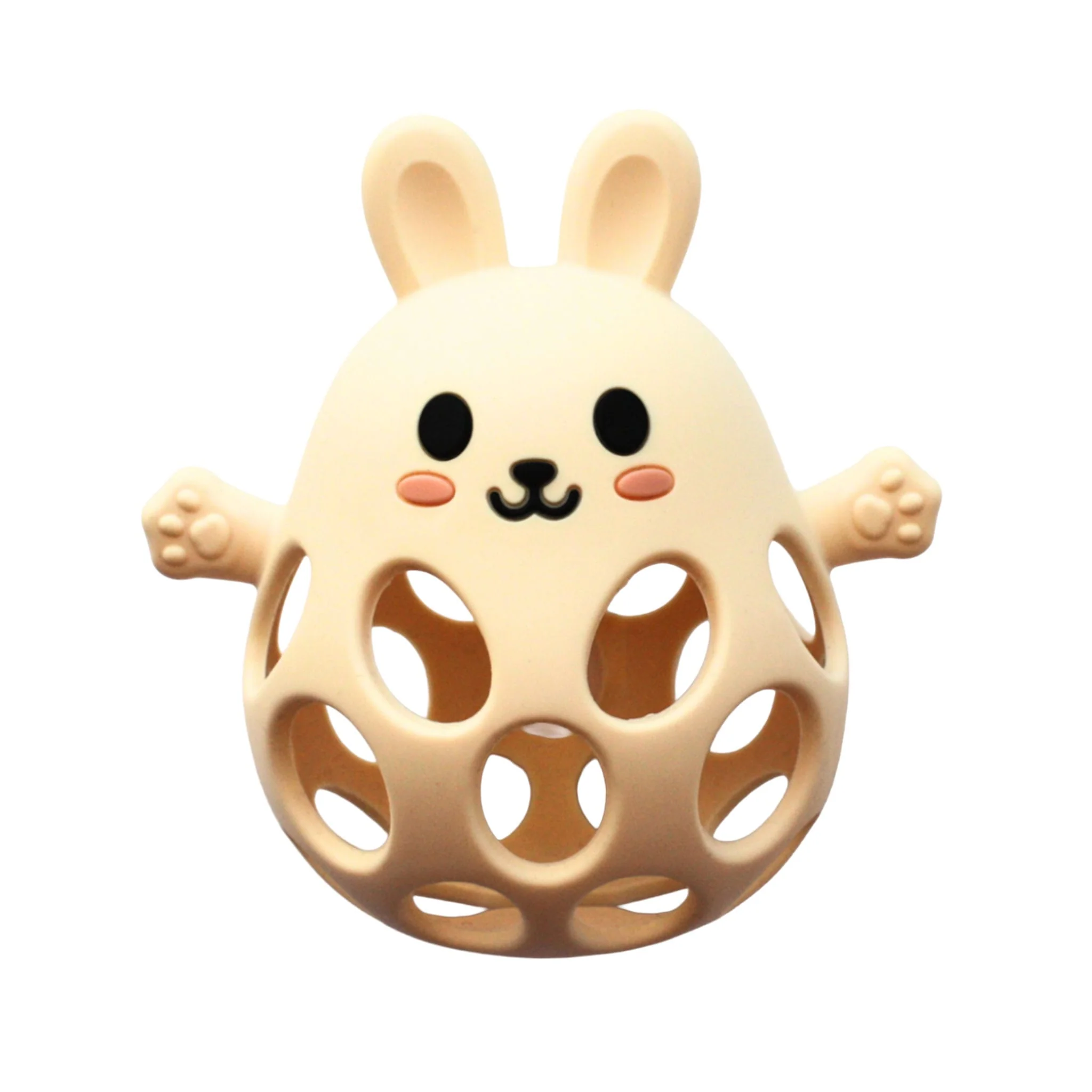 Jouet de Dentition Bouliboule - Lapin Ivoire