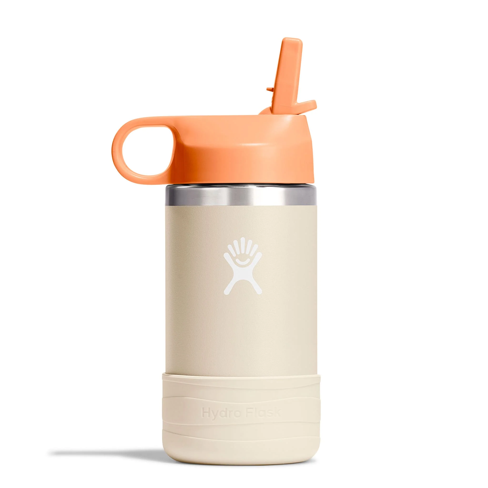 Bouteille 12oz Wide Mouth Hydro Flask - Beige/Peche
