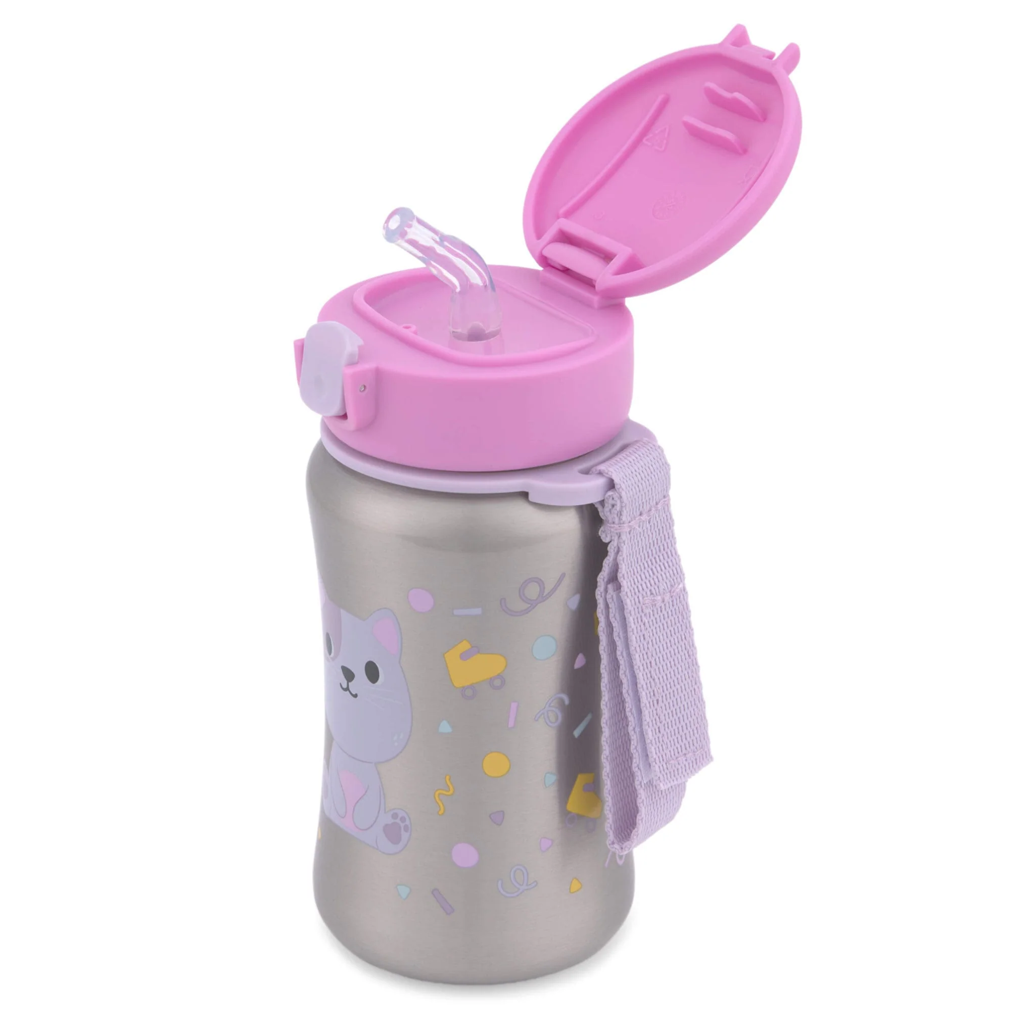 Bouteille Paille Besties - Chat - Image 2