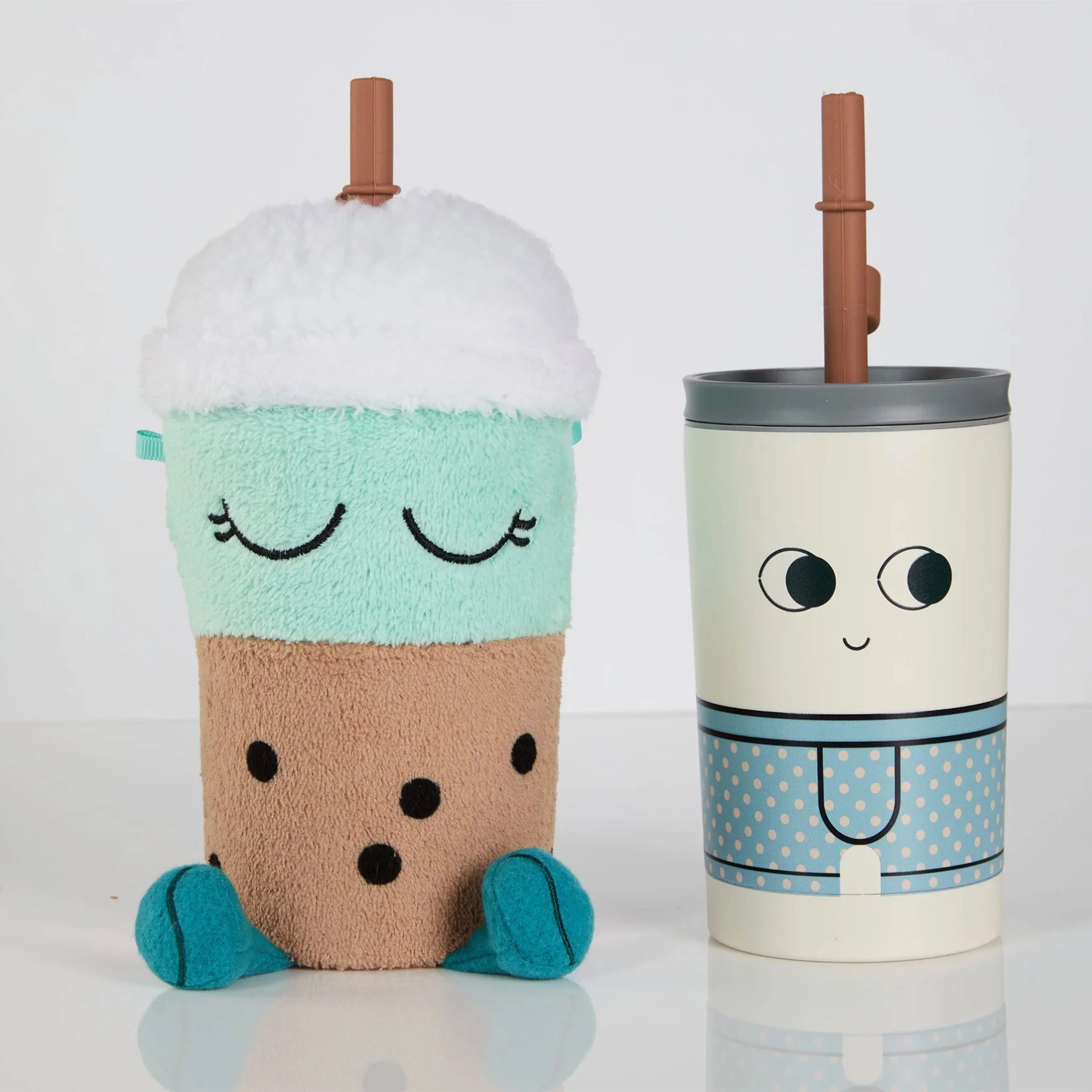 Bouteille et Peluche Fuzzie - Bubble Tea - Image 3