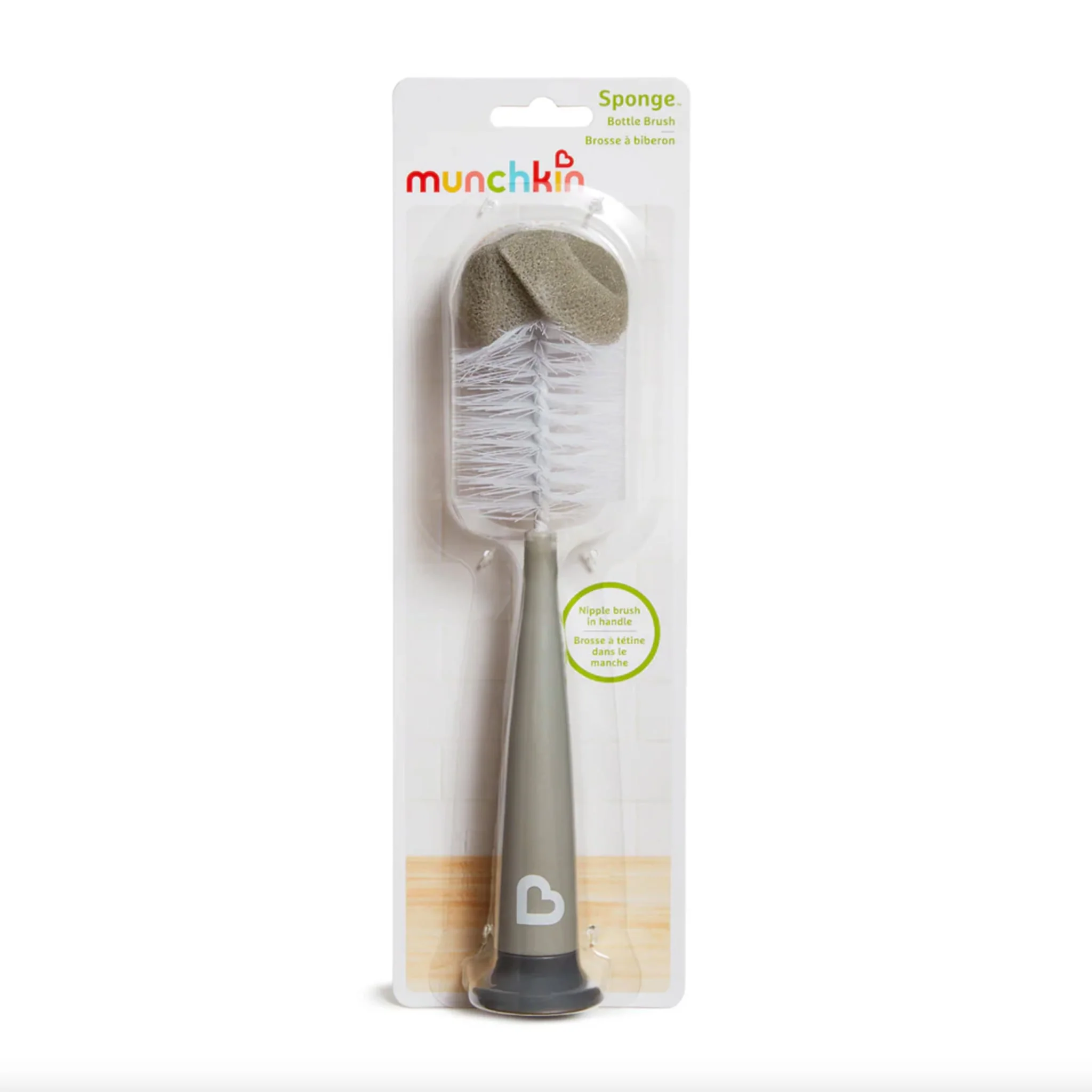 Brosse Éponge pour Bouteille - Gris - Image 5