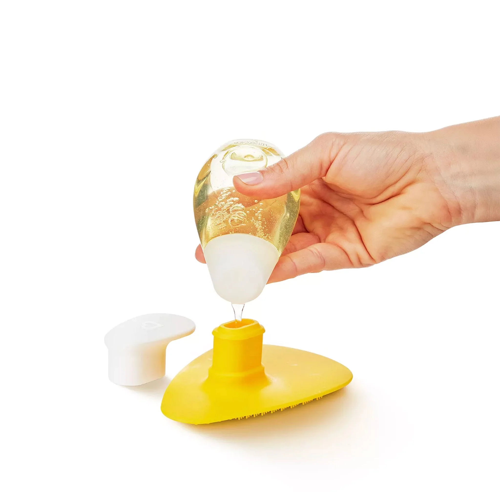 Brosse Silicone avec Distributeur de Savon - Image 3