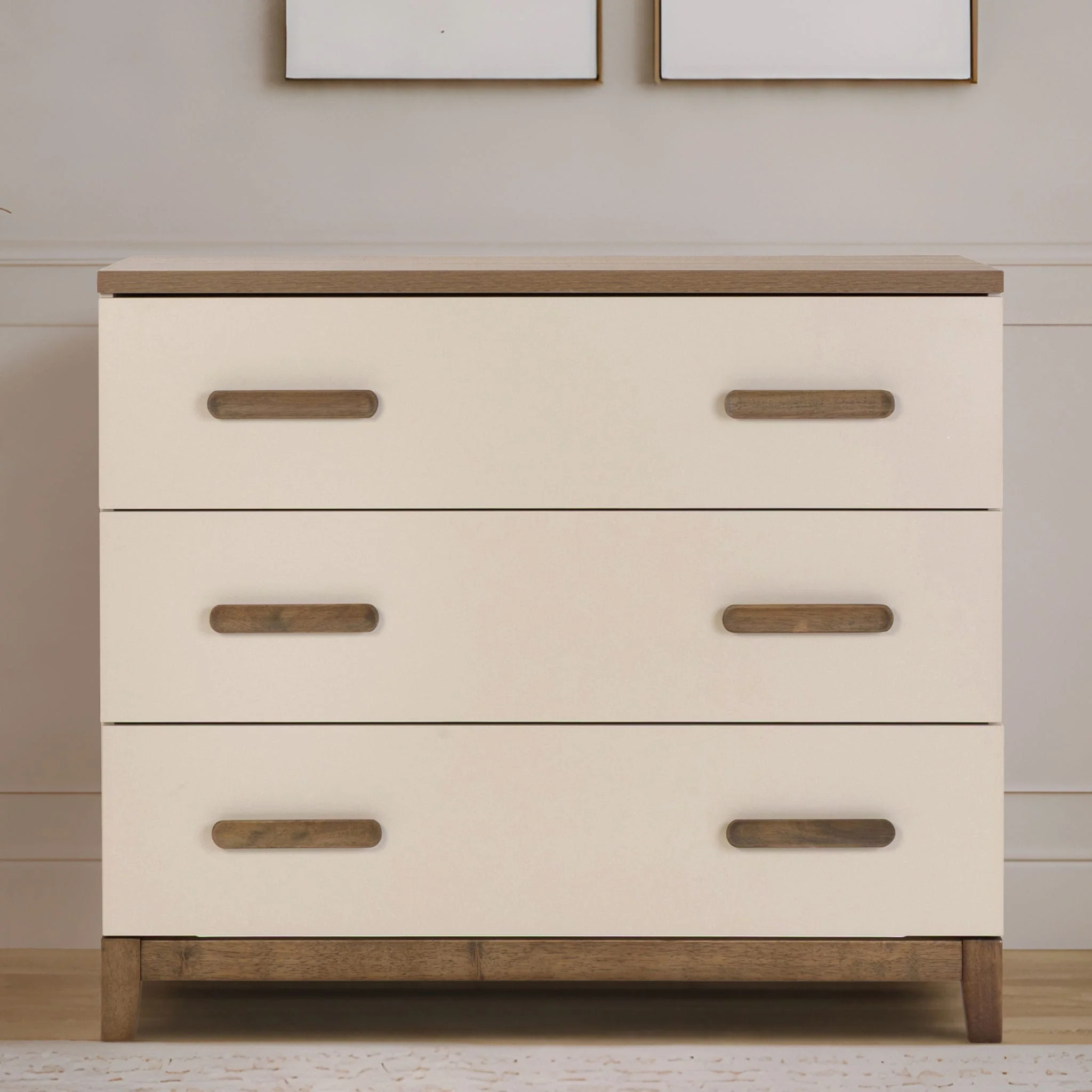 Commode 3 Tiroirs Lala - Amande Noyer - Image 11