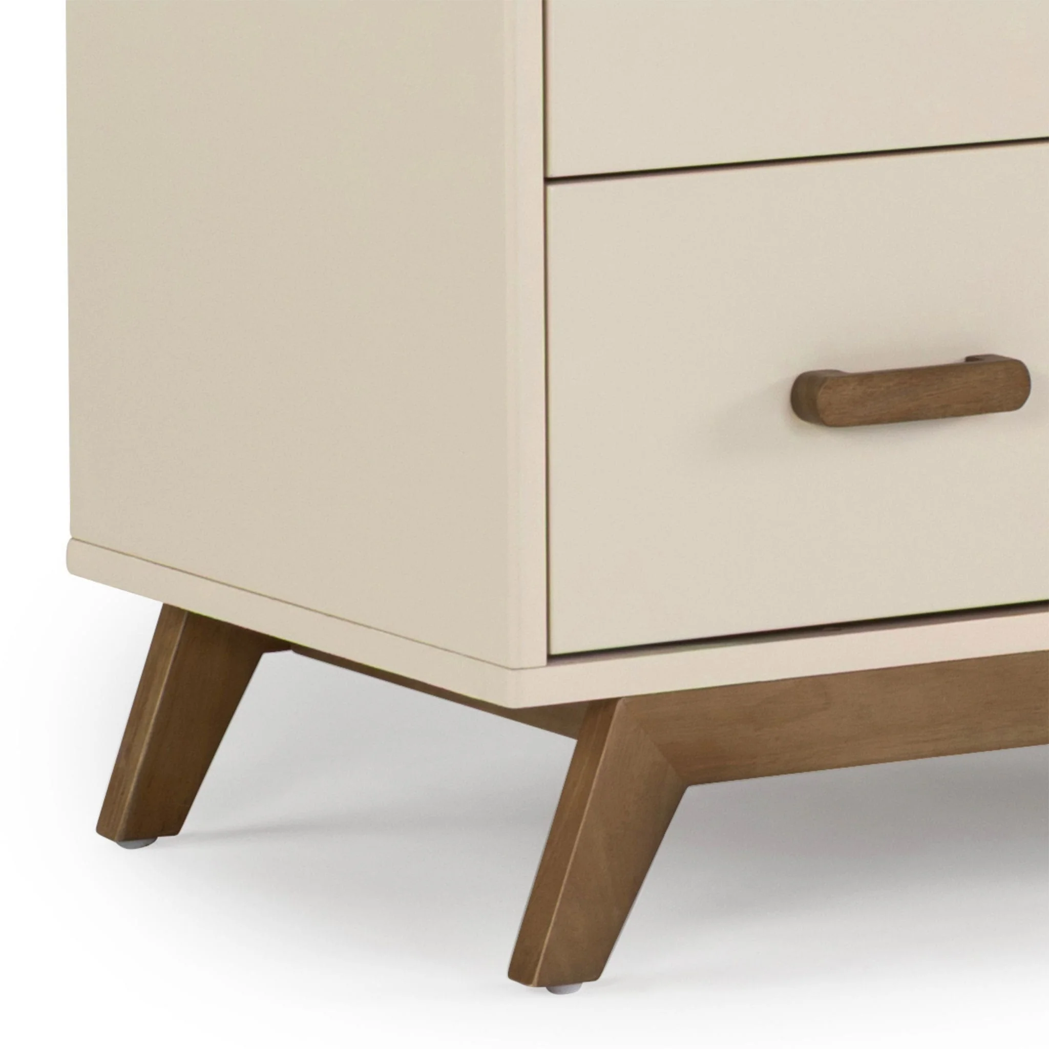 Commode  5 Tiroirs  Soho - Amande Noyer - Image 4