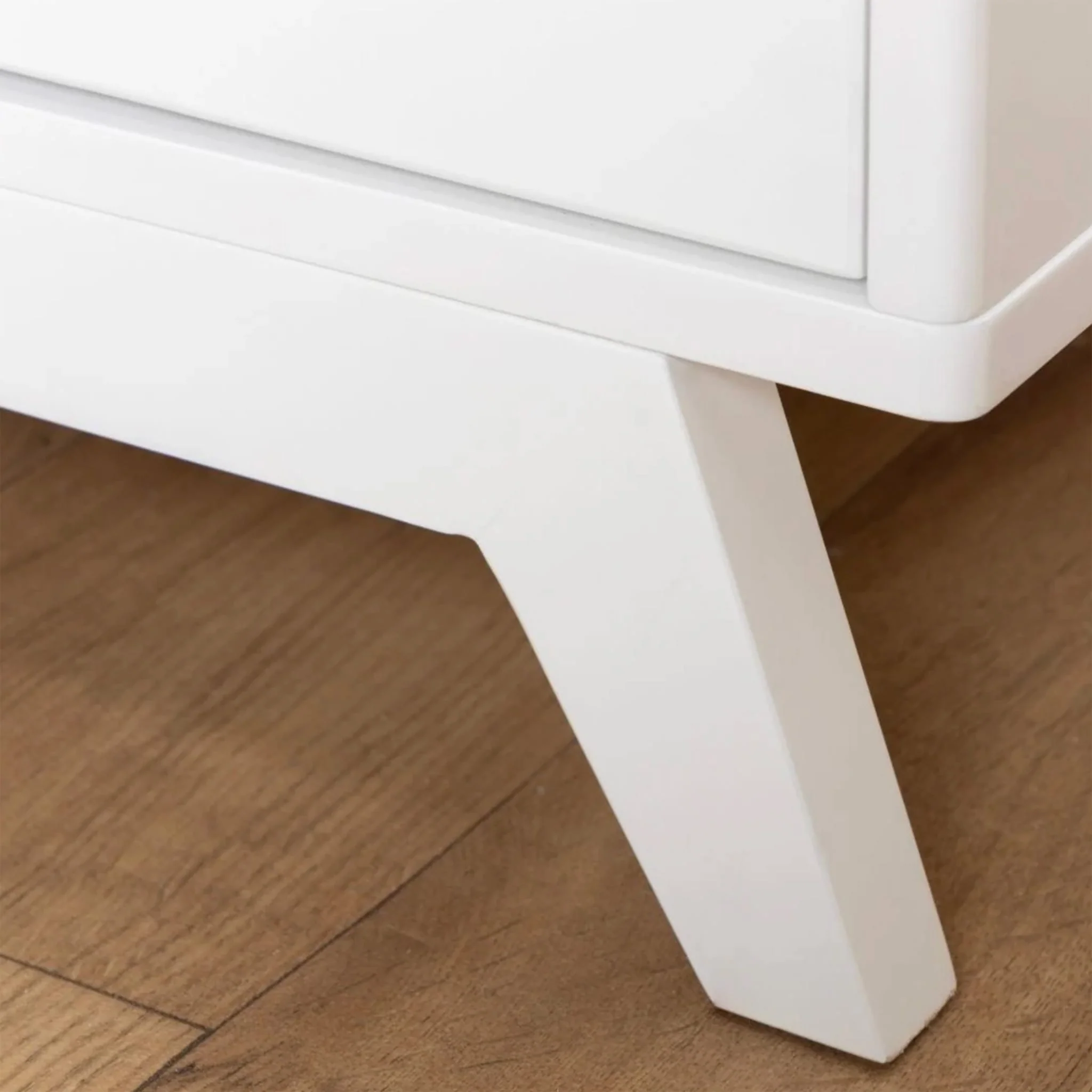 Commode 5 Tiroirs Soho - Blanc - Image 3