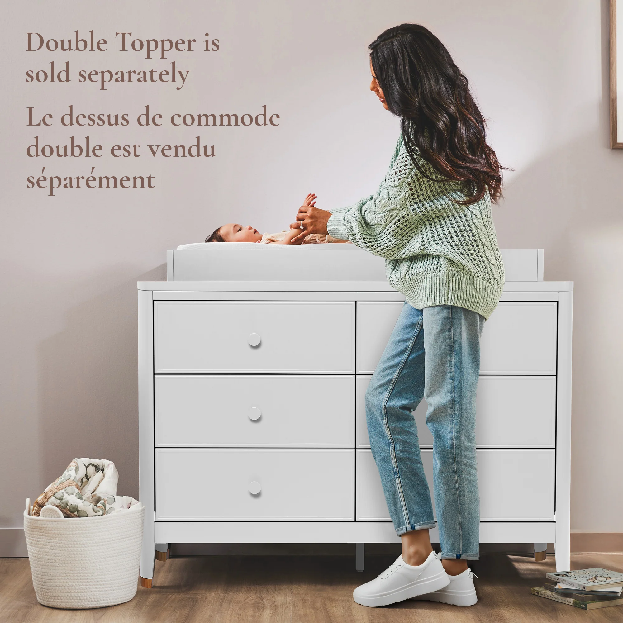 Commode 6 Tiroirs Aster - Blanc - Image 6