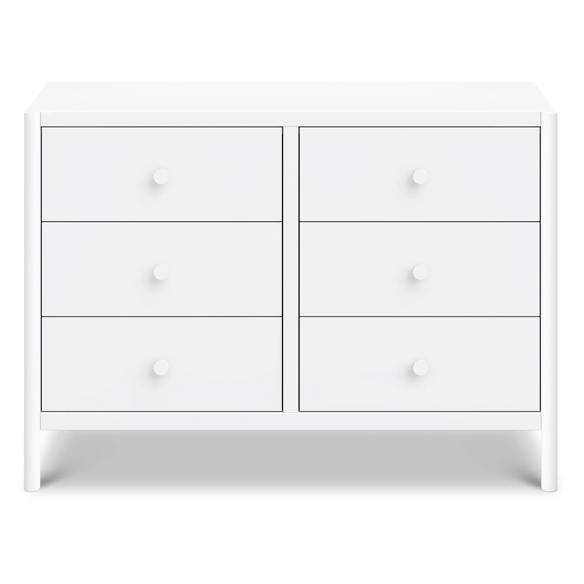 Commode 6 Tiroirs Birdie - Blanc