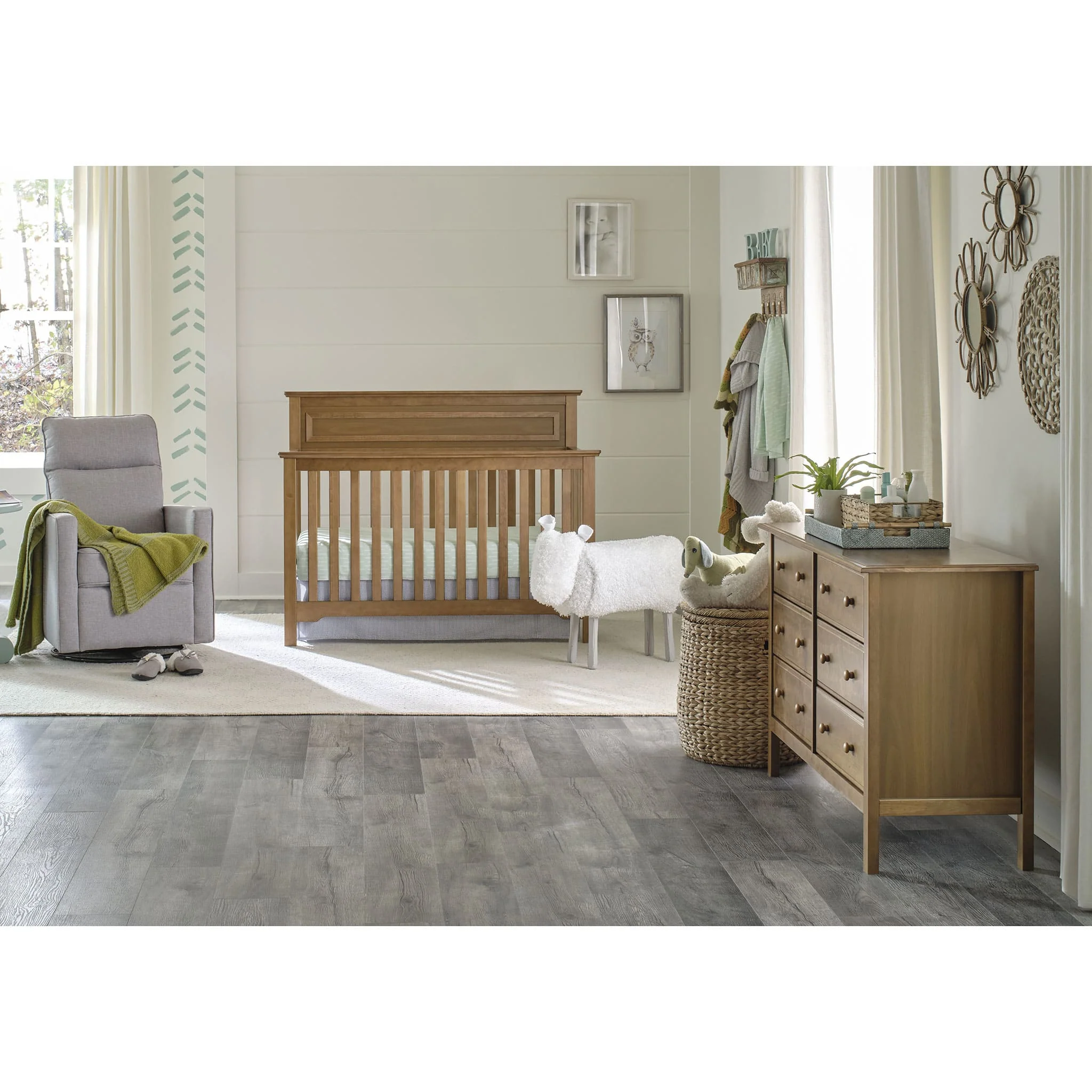 Commode 6 Tiroirs Jayden - Châtaigne - Image 7