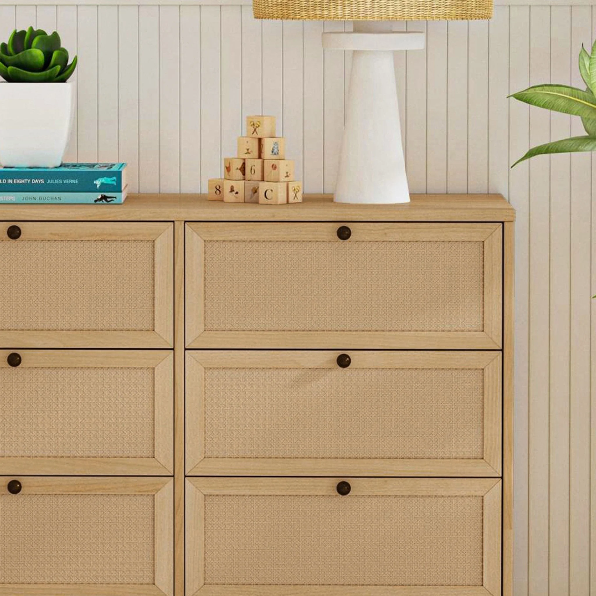 Commode 6 tiroirs Margot -Miel - Image 7