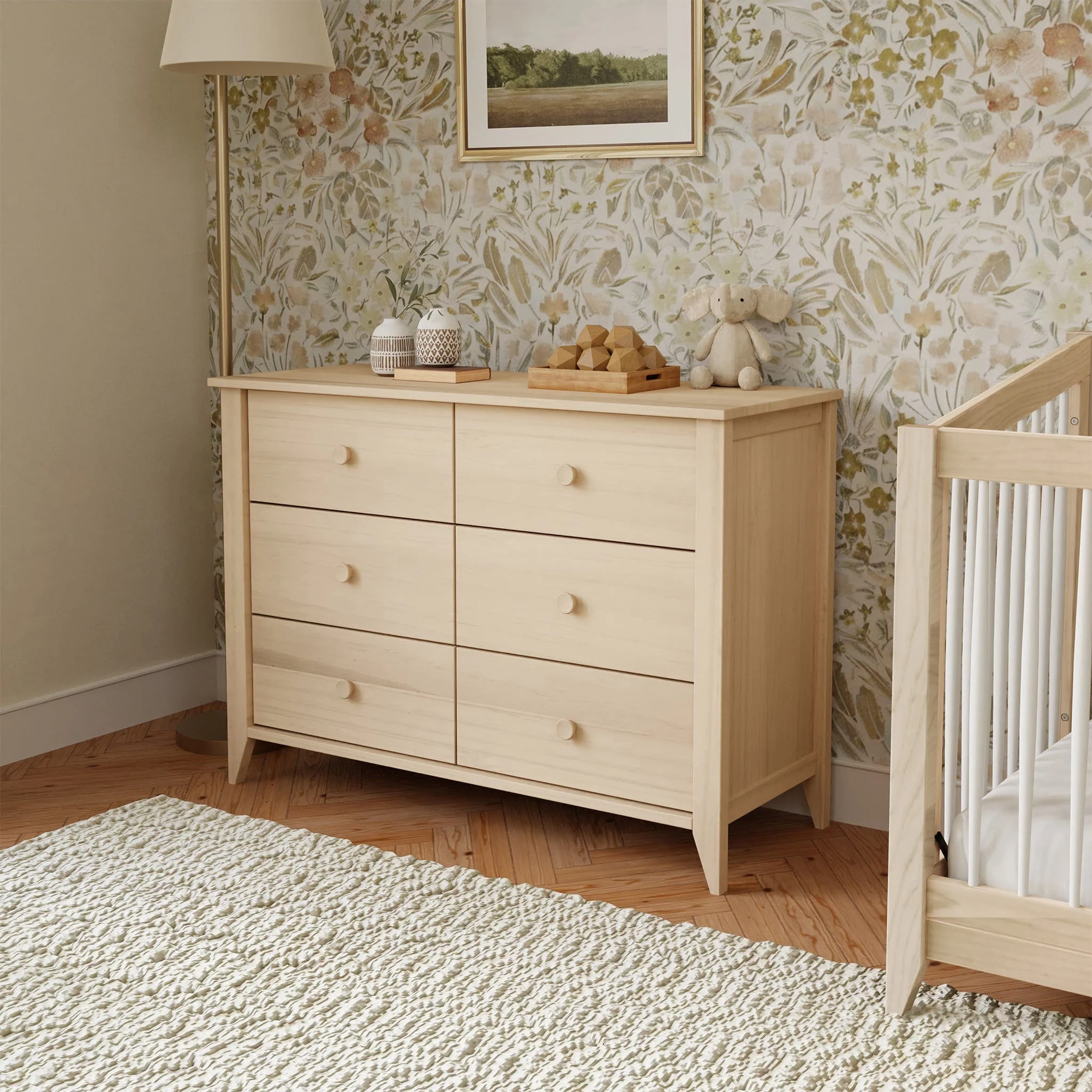 Commode 6 Tiroirs Sprout - Naturel Lavé - Image 8
