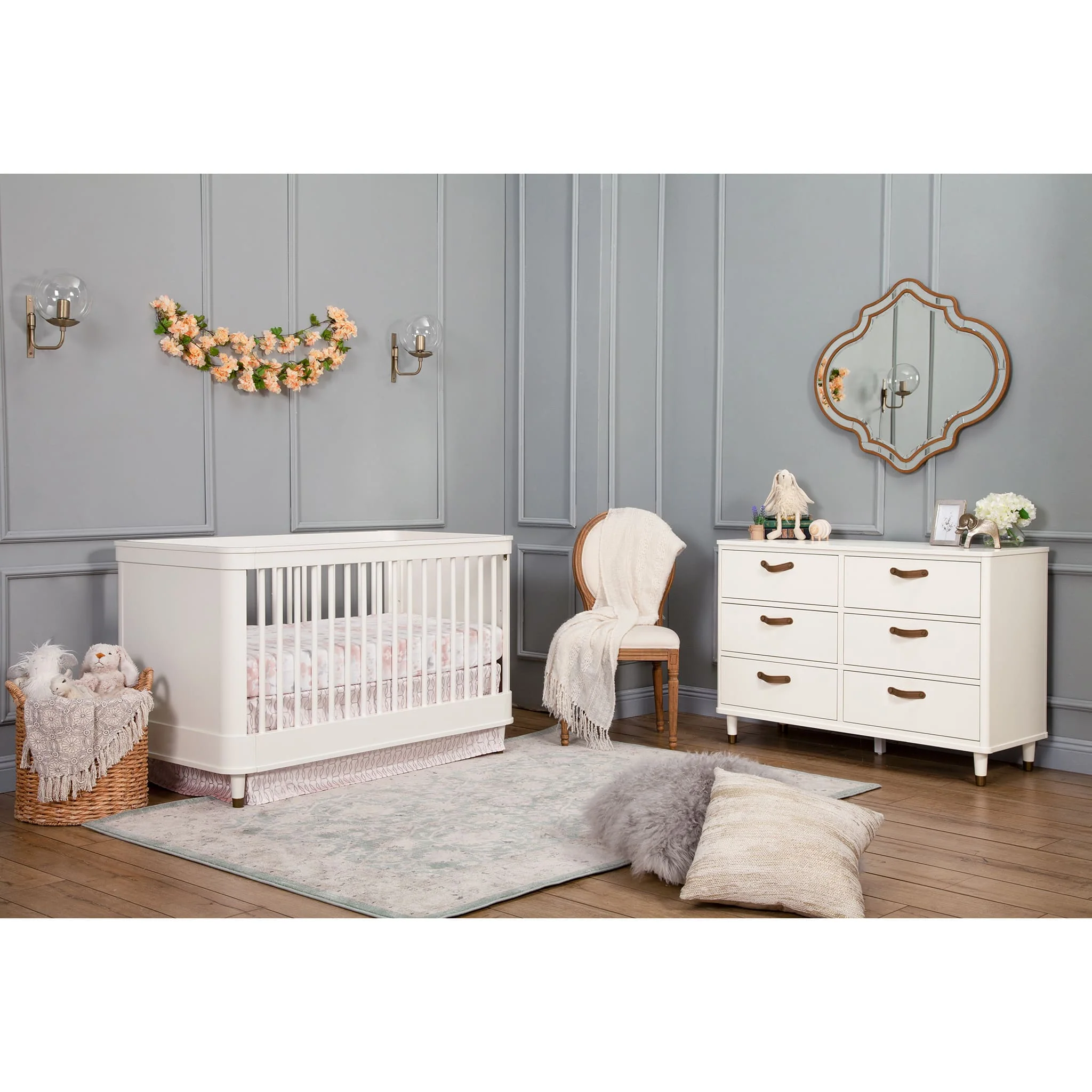 Commode 6 Tiroirs Tanner - Blanc Chaud - Image 8