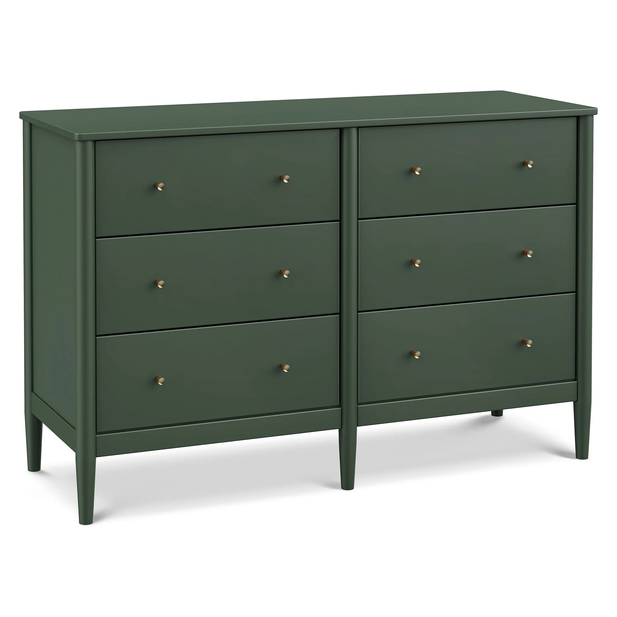 Commode 6 tiroirs Frem - Vert Forêt - Image 3