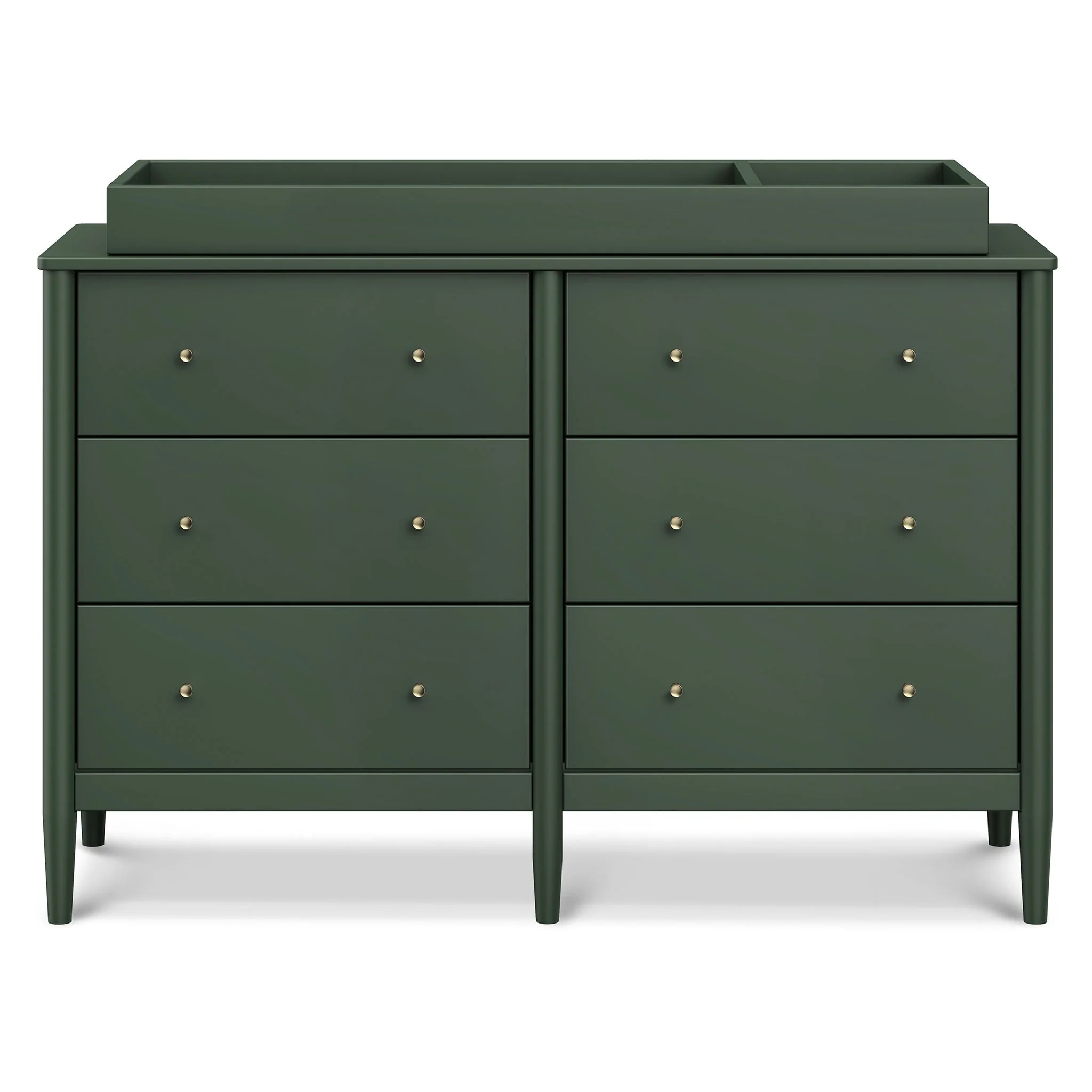 Commode 6 tiroirs Frem - Vert Forêt - Image 5