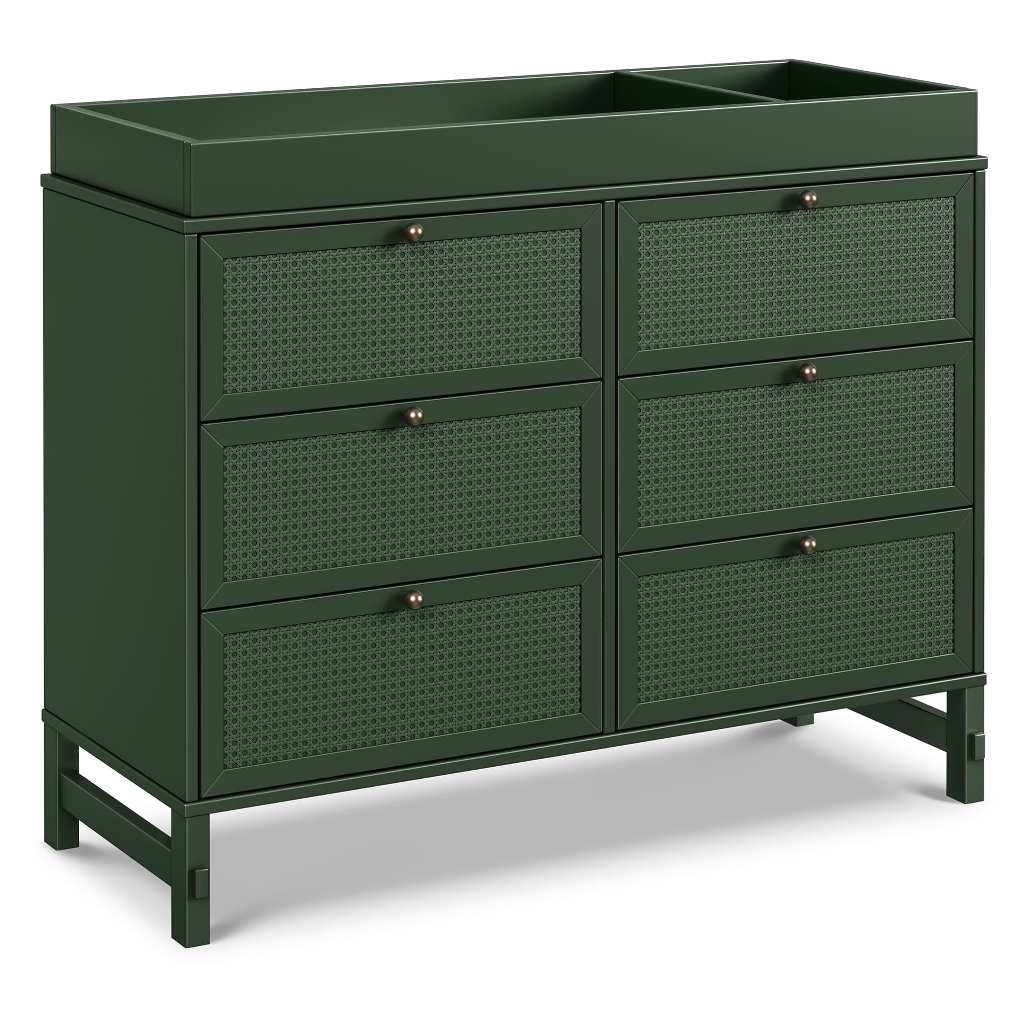Commode 6 Tiroirs Margot- Vert Forêt - Image 5
