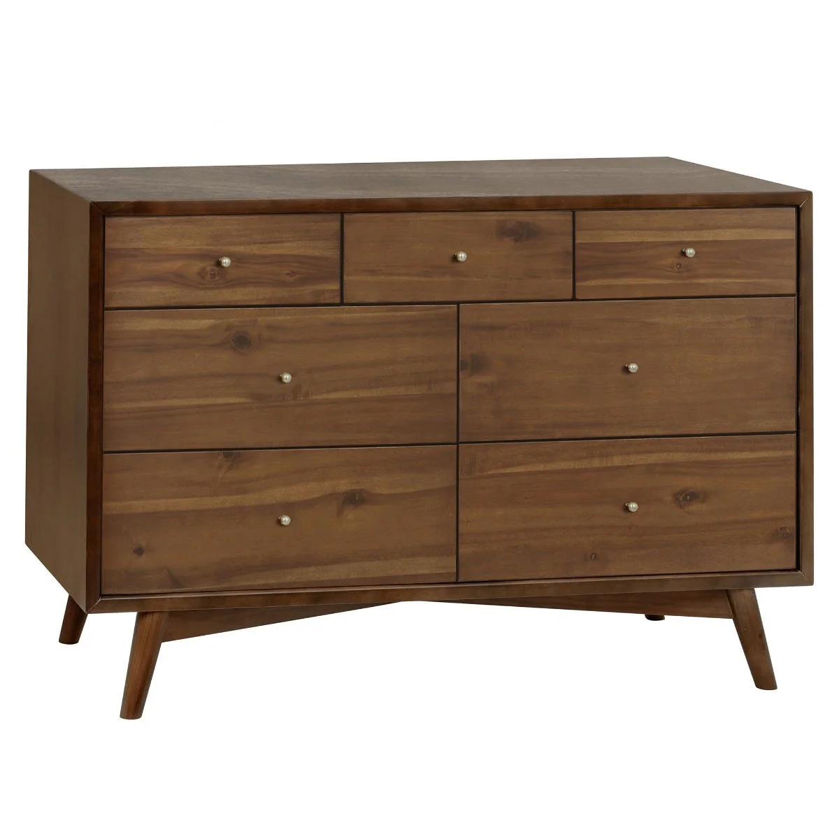 Commode 7 Tiroirs Palma - Noyer - Image 2